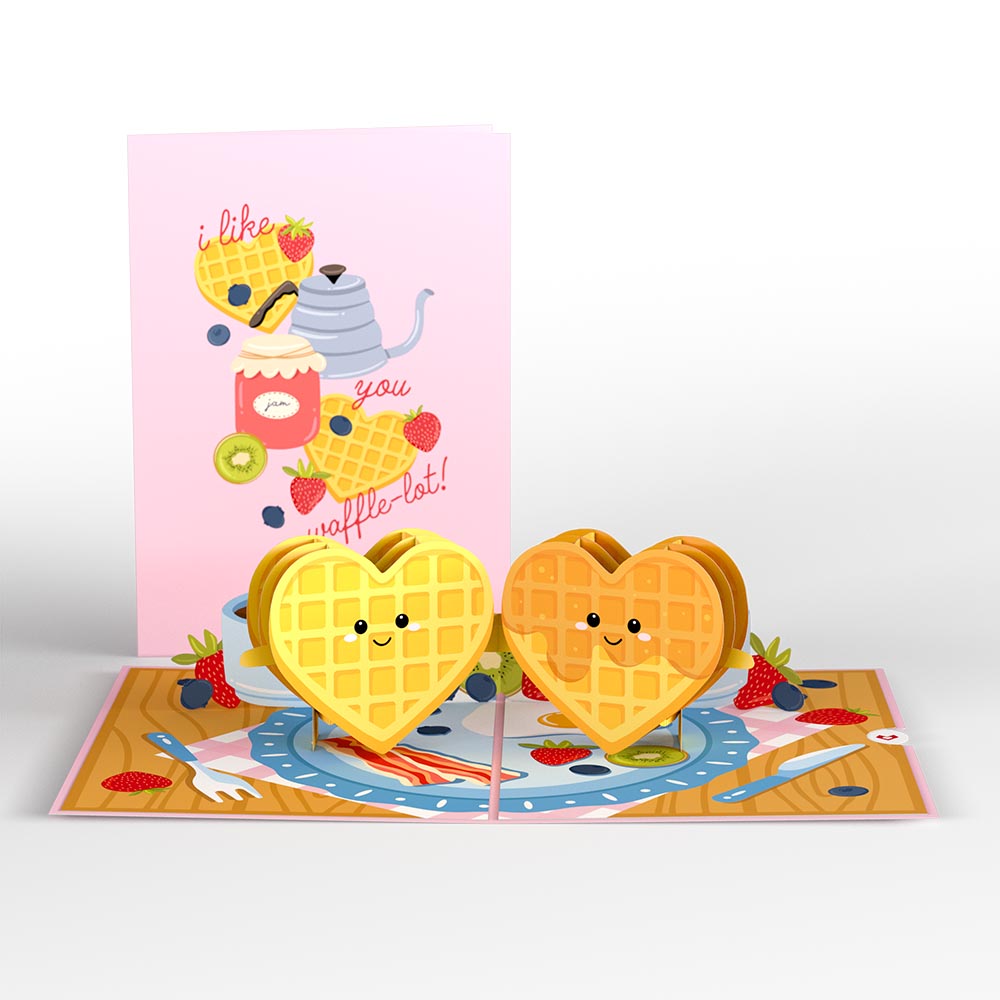 Like You a Waffle-Lot Pop-Up Card、mySite、solidvoid