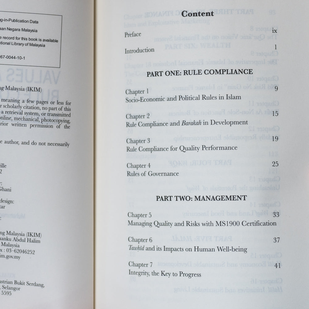 Values And Rule Compliance in Islamic Economics and Muamalat、mySite、topwebapps