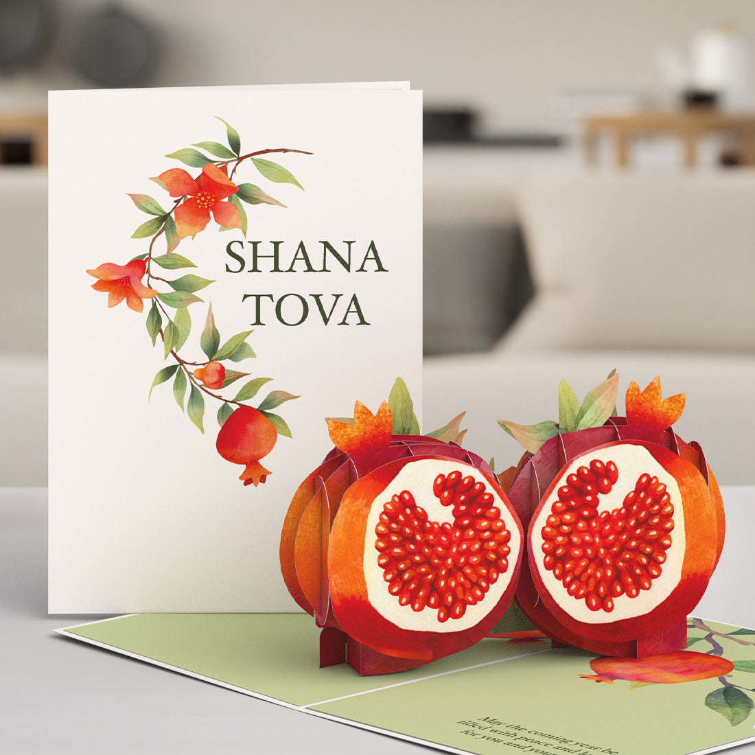 Shana Tova Rosh Hashana Pop-Up Card、mySite、solidvoid