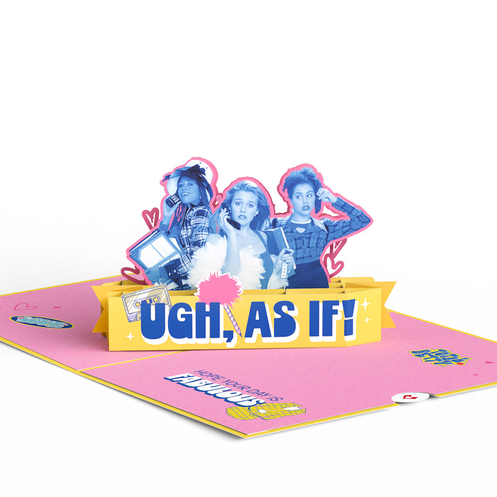 Clueless As If! Birthday Pop-Up Card、mySite、solidvoid