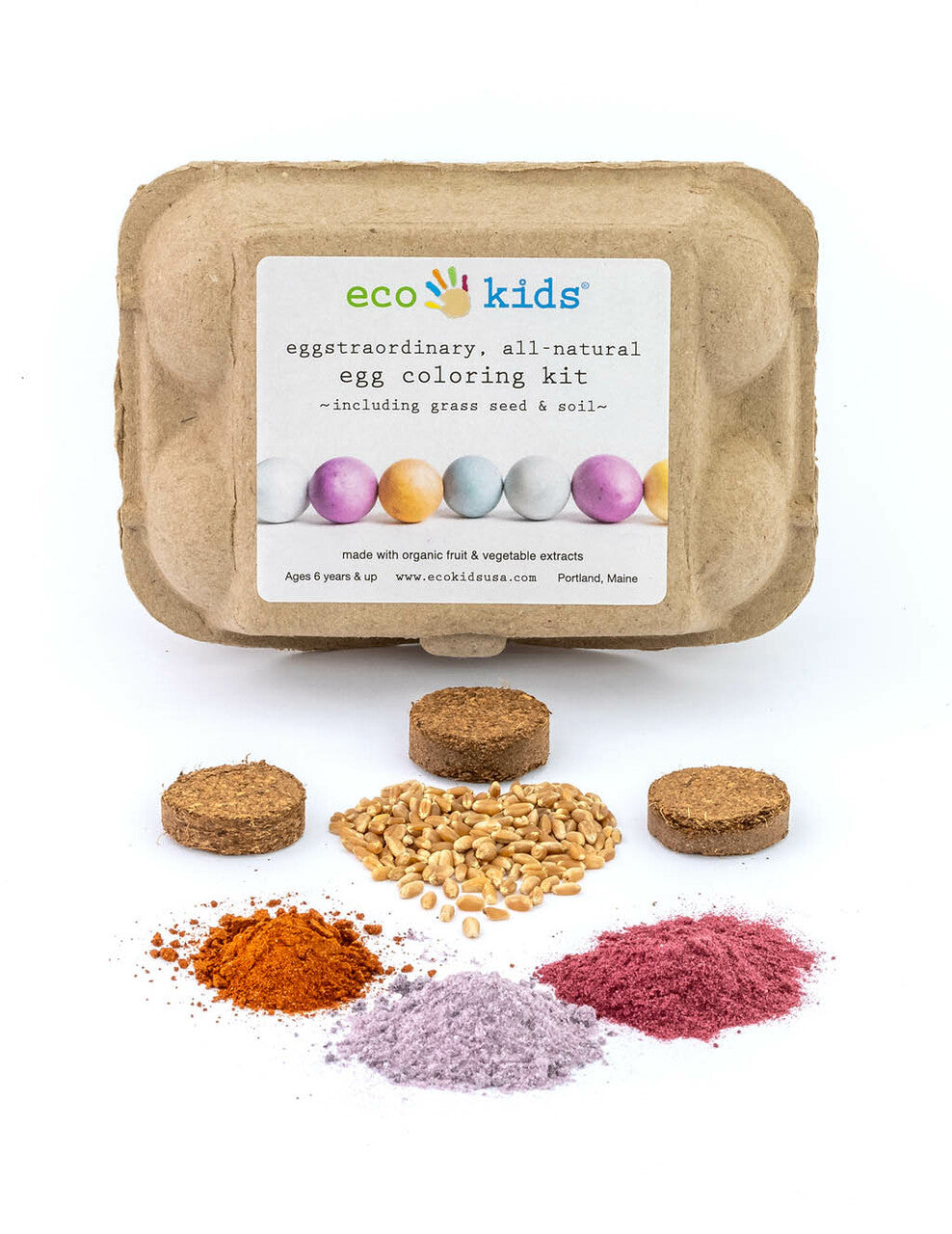 Egg Coloring and Grass Growing Kit、mySite、g9winljtr