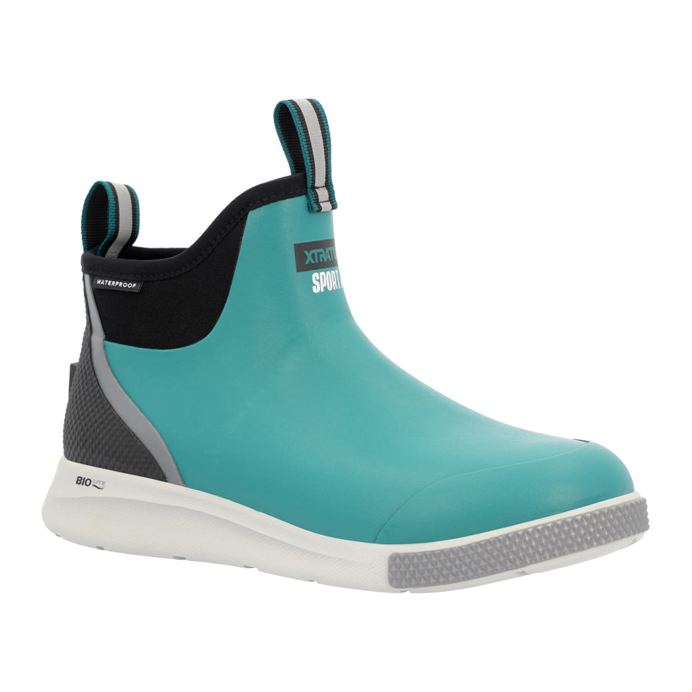 Tailgate Sport Ankle Deck Round Toe Pull On Rain Boots、mySite、gtrtttuynbv