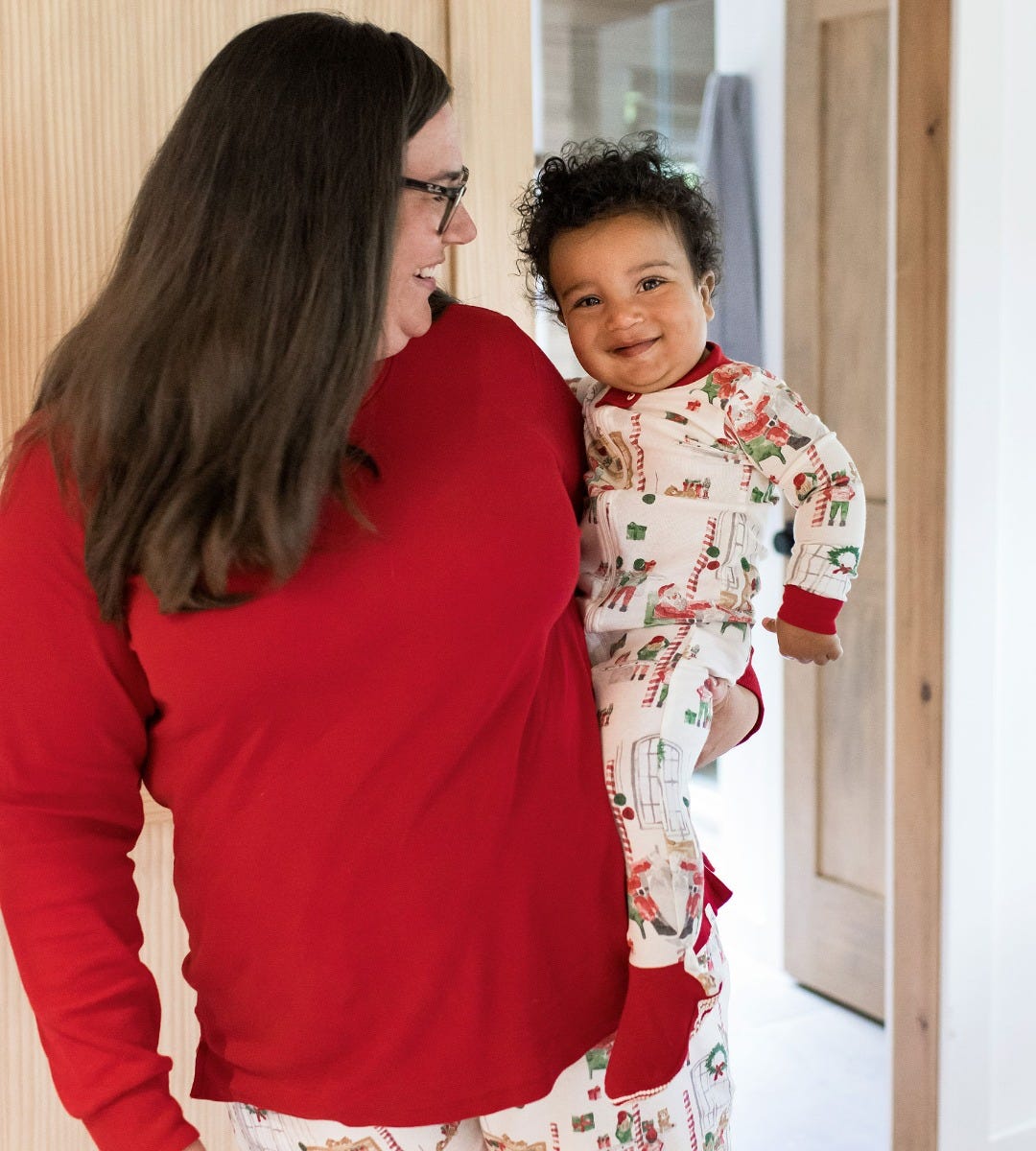  Santa's Workshop Organic Cotton Matching Family Pajamas、mySite、layawaytickets