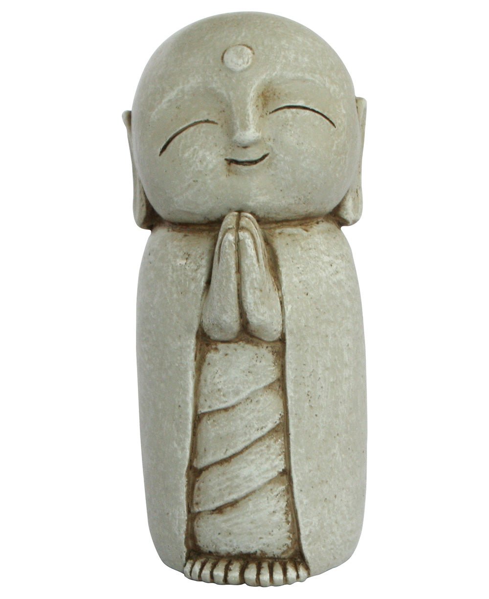 Peaceful Jizo Garden Statue, 8 Inches、mySite、topwebapps