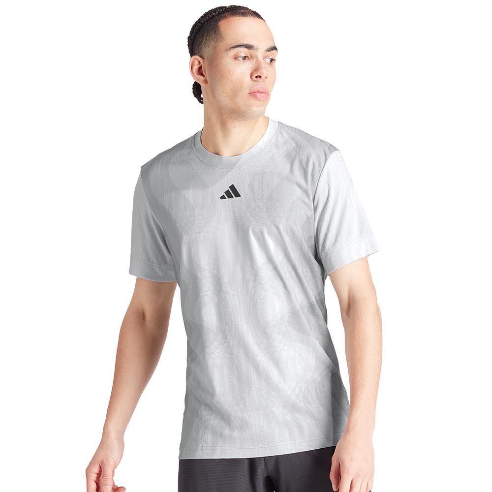 adidas Men's Pro Freelift Tee - Grey One、mySite、neckold