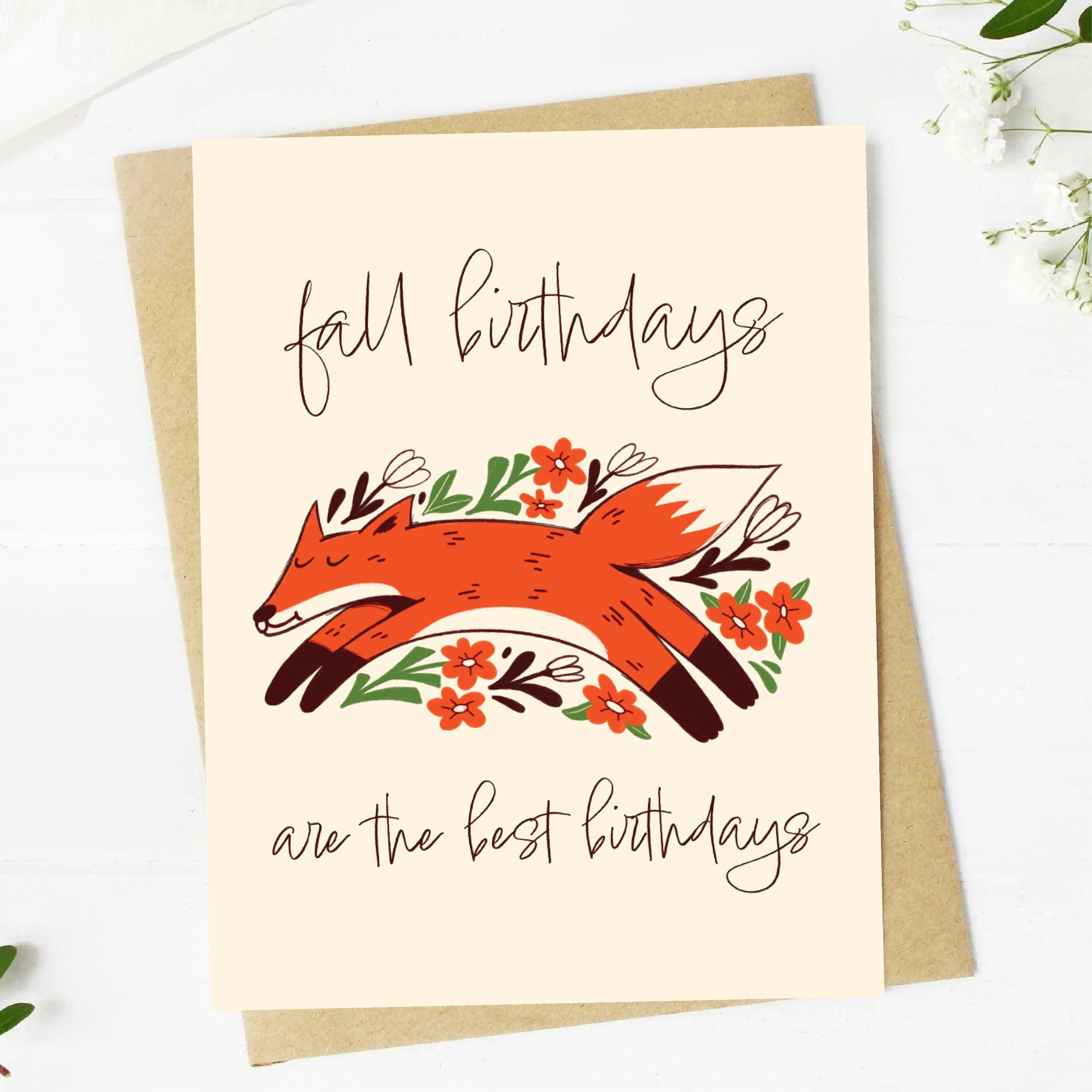  Fall Birthdays Are The Best Birthdays Card、mySite、elrpsem3k