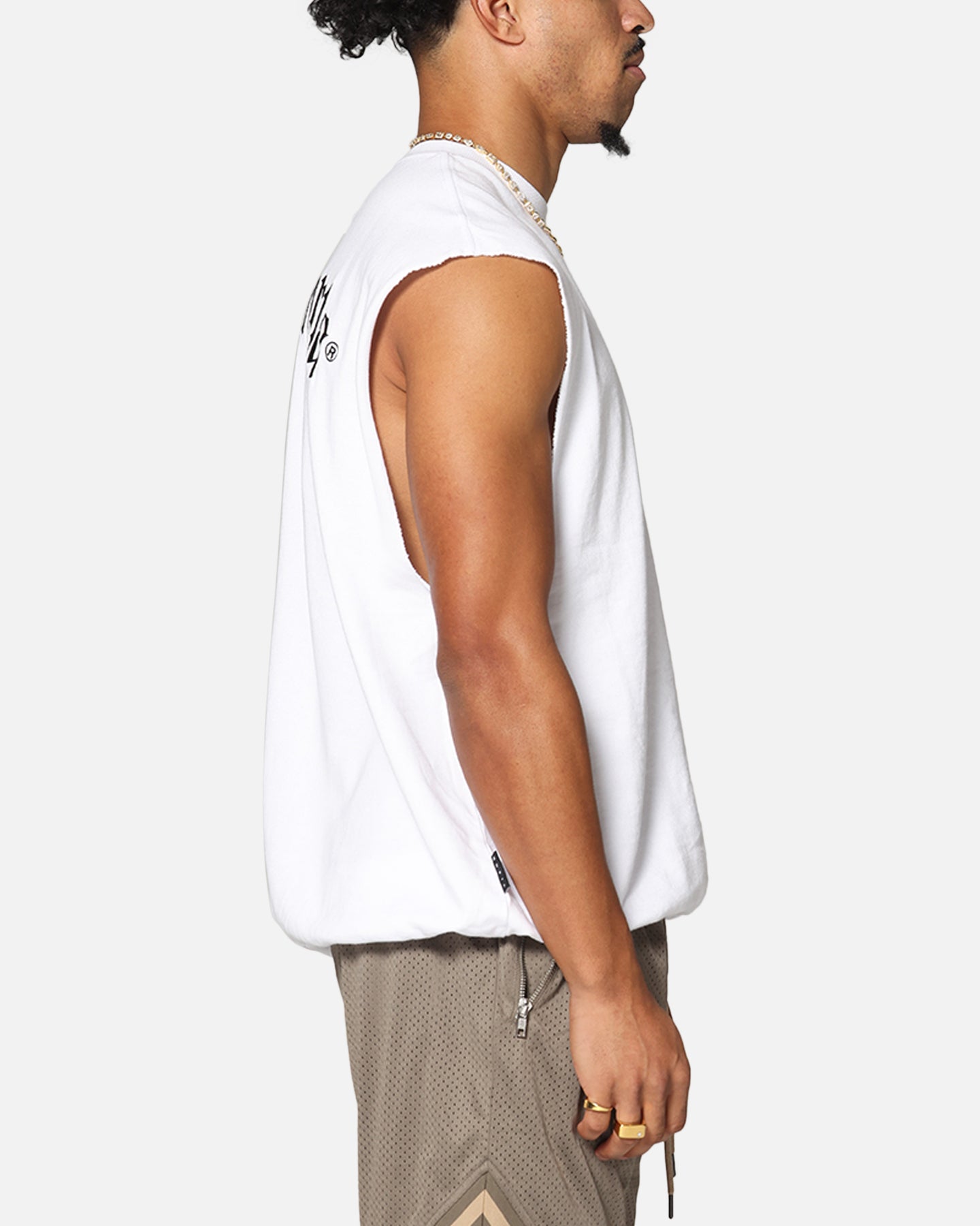 Saint Morta Rev Terry Cut Off Tank White、mySite、zt4zffjzw