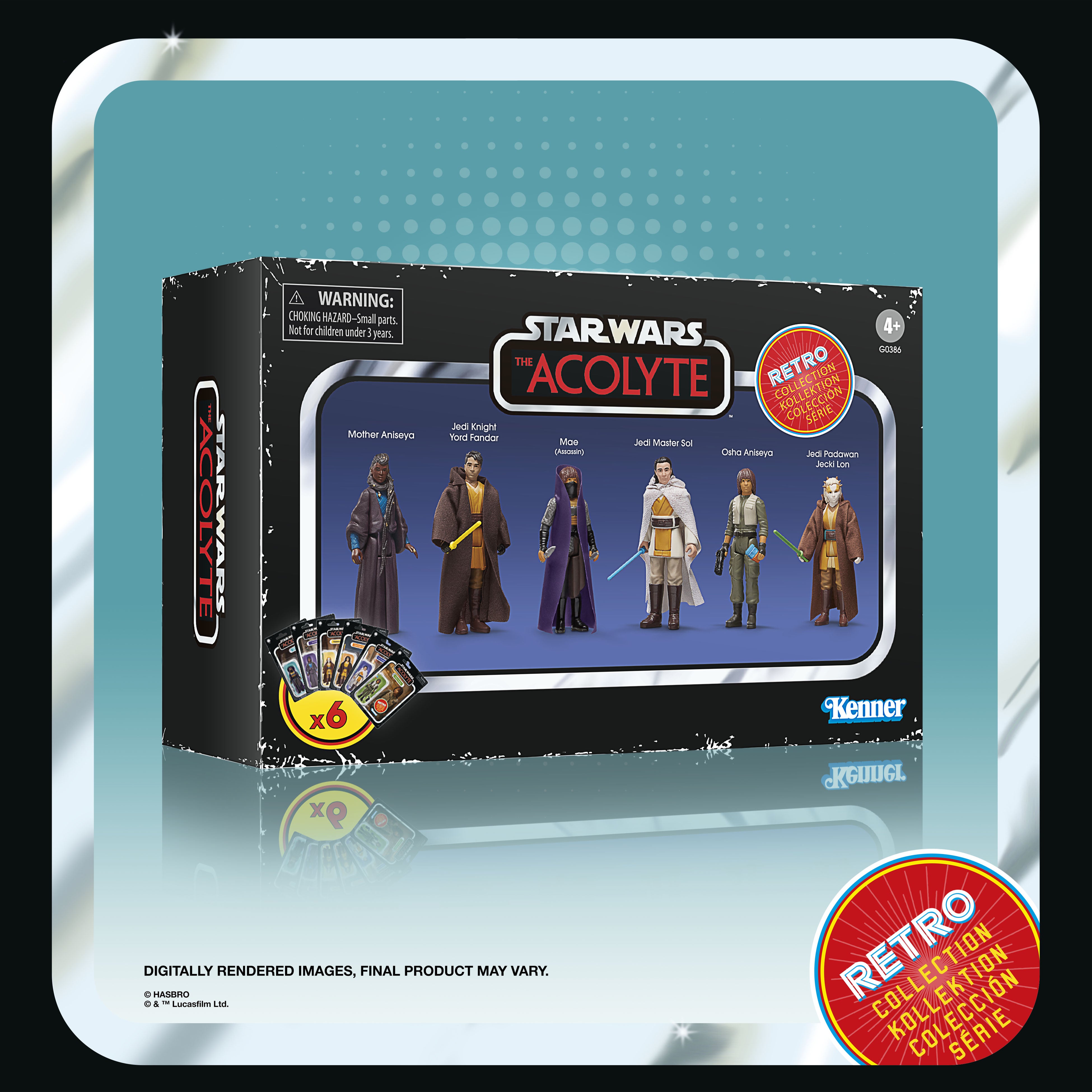 Star Wars Retro Collection The Acolyte 6-Pack、mySite、hgirdovlk