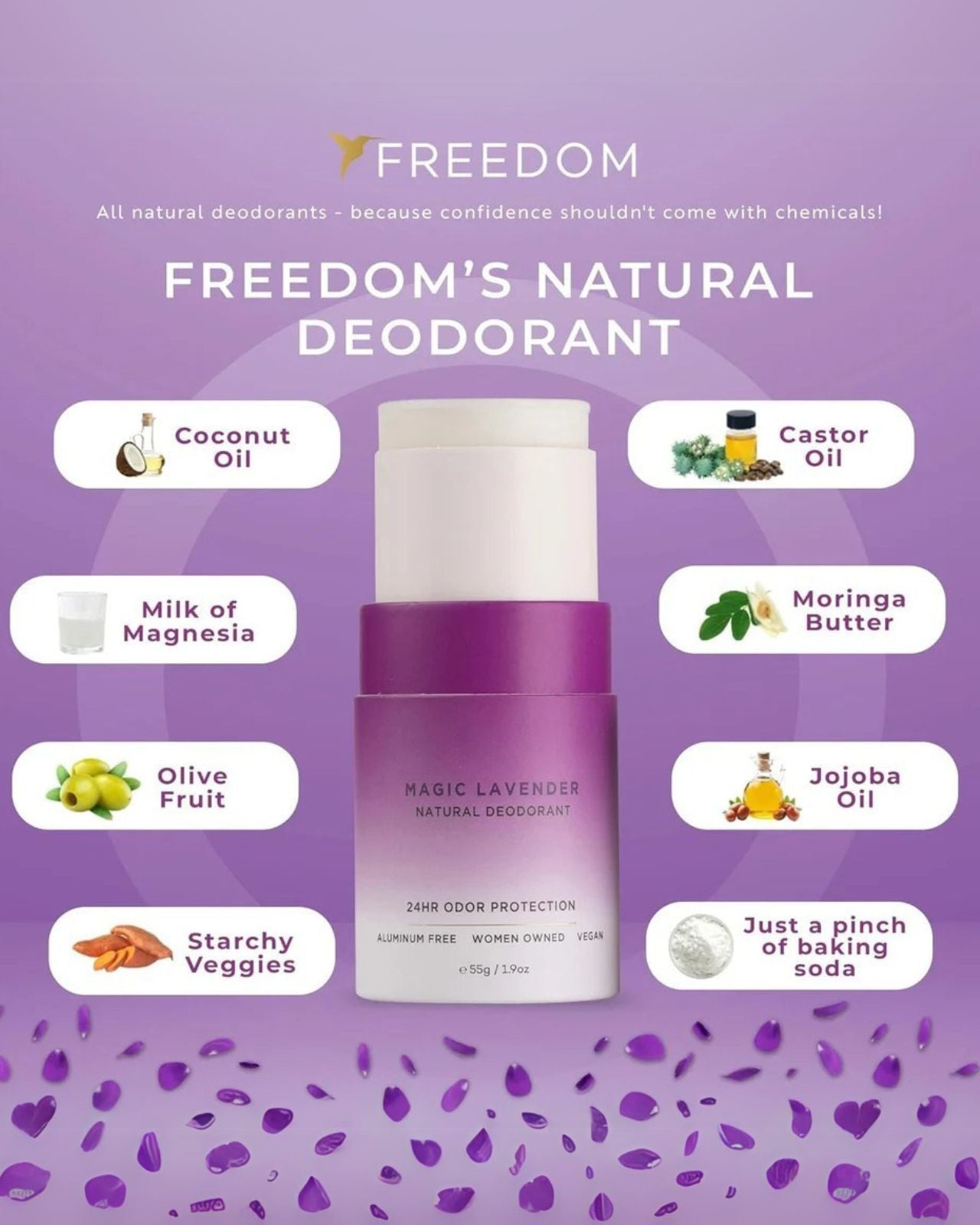 Freedom Eco Friendly Deodorant、mySite、bengalsvssteelers