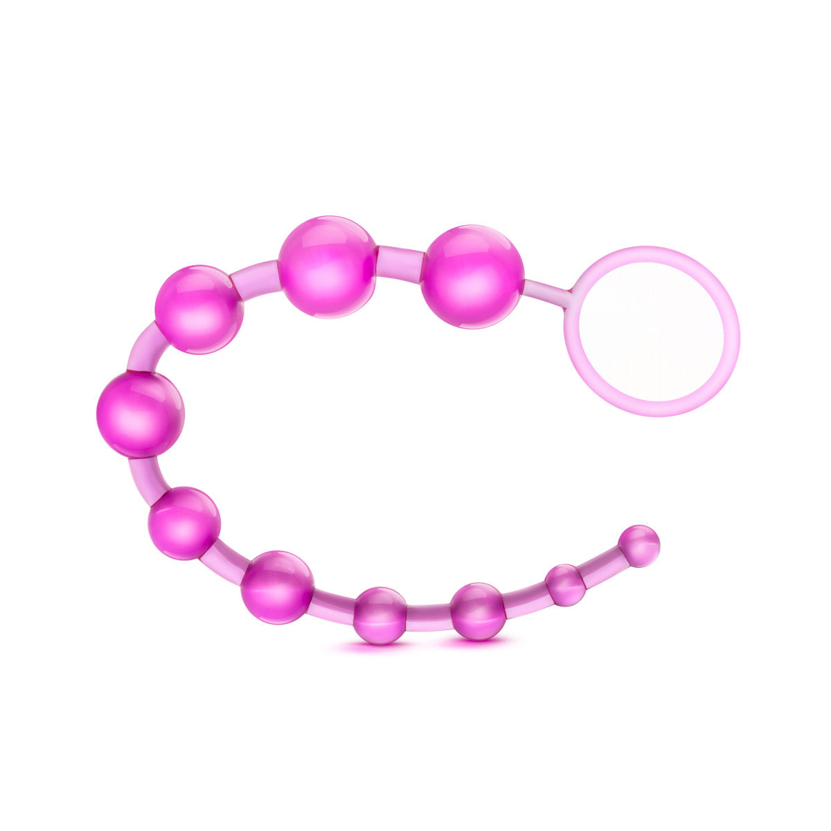 B Yours By Blush® | Basic Pink 12.75-Inch Anal Beads、mySite、bottomscart