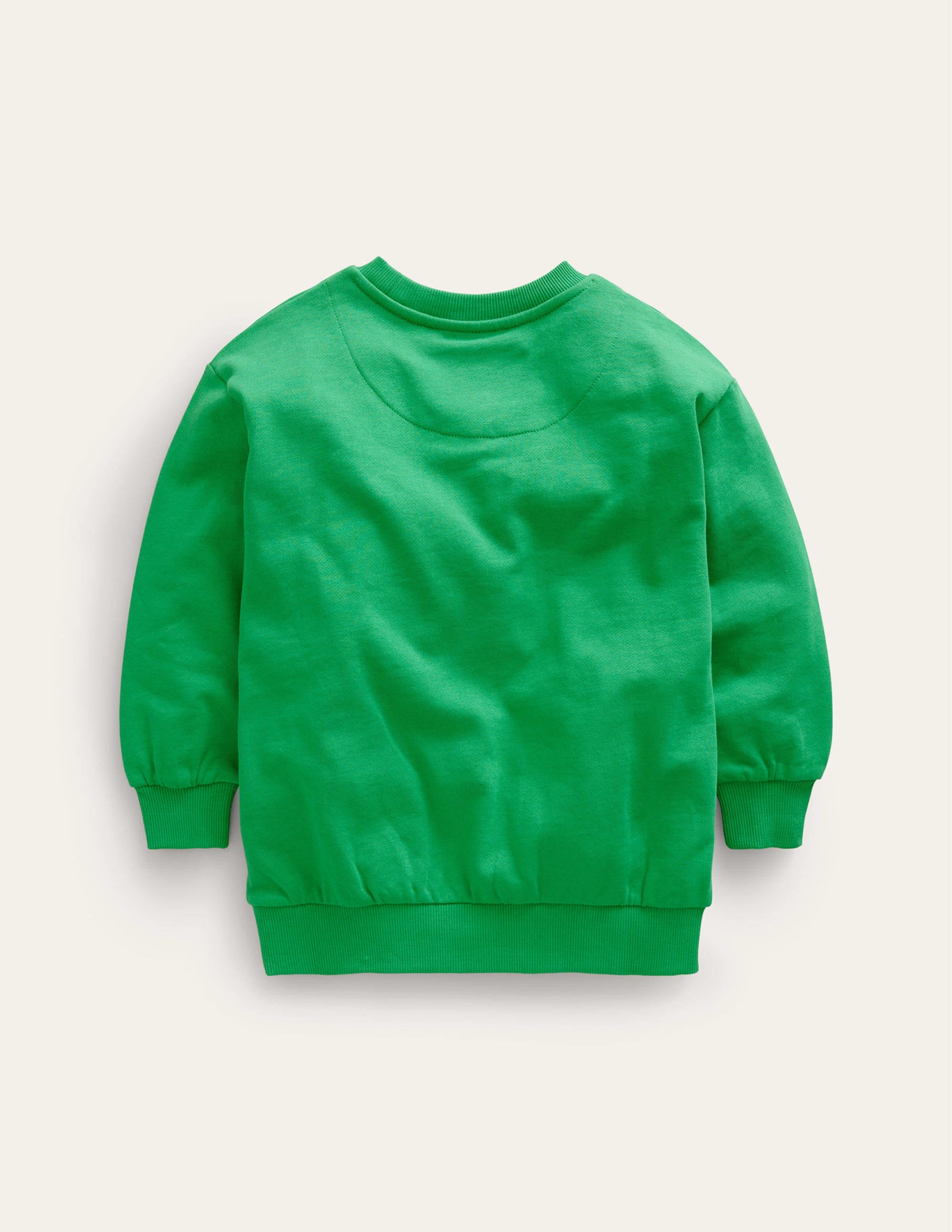  Relaxed Longline Sweatshirt-Green Unicorn、mySite、ashleygrahame