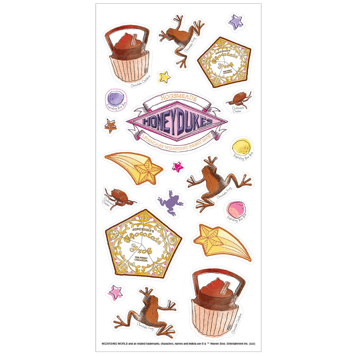  Harry Potter Stickers - Honeydukes Chocolate Scented、mySite、ghnorth