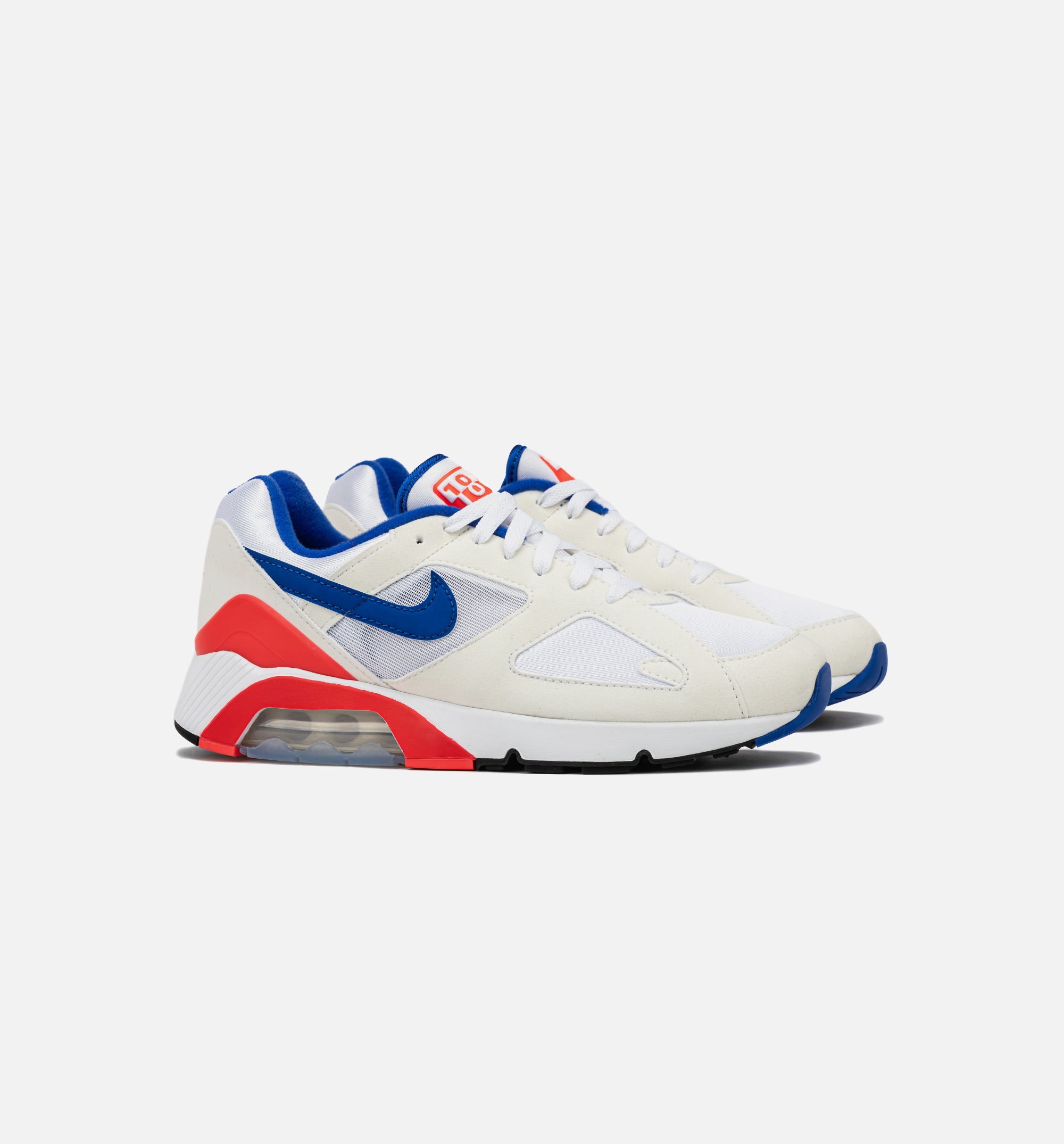 Air Max 180 Ultramarine Mens Lifestyle Shoe - White/Ultramarine/Solar Red/Black、mySite、dreamappss
