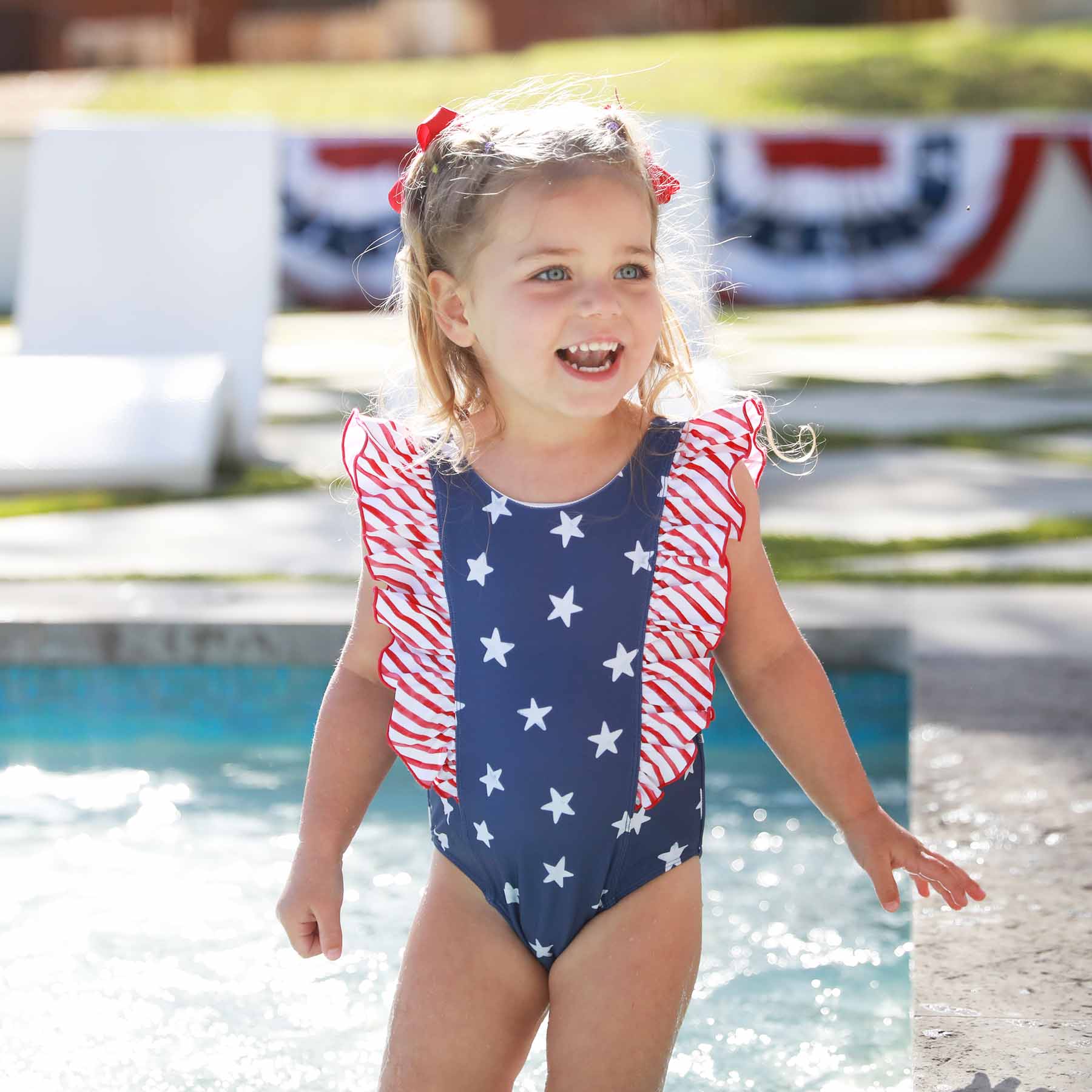  Double Ruffle One Piece | Star-Spangled Summer、mySite、layawaytickets