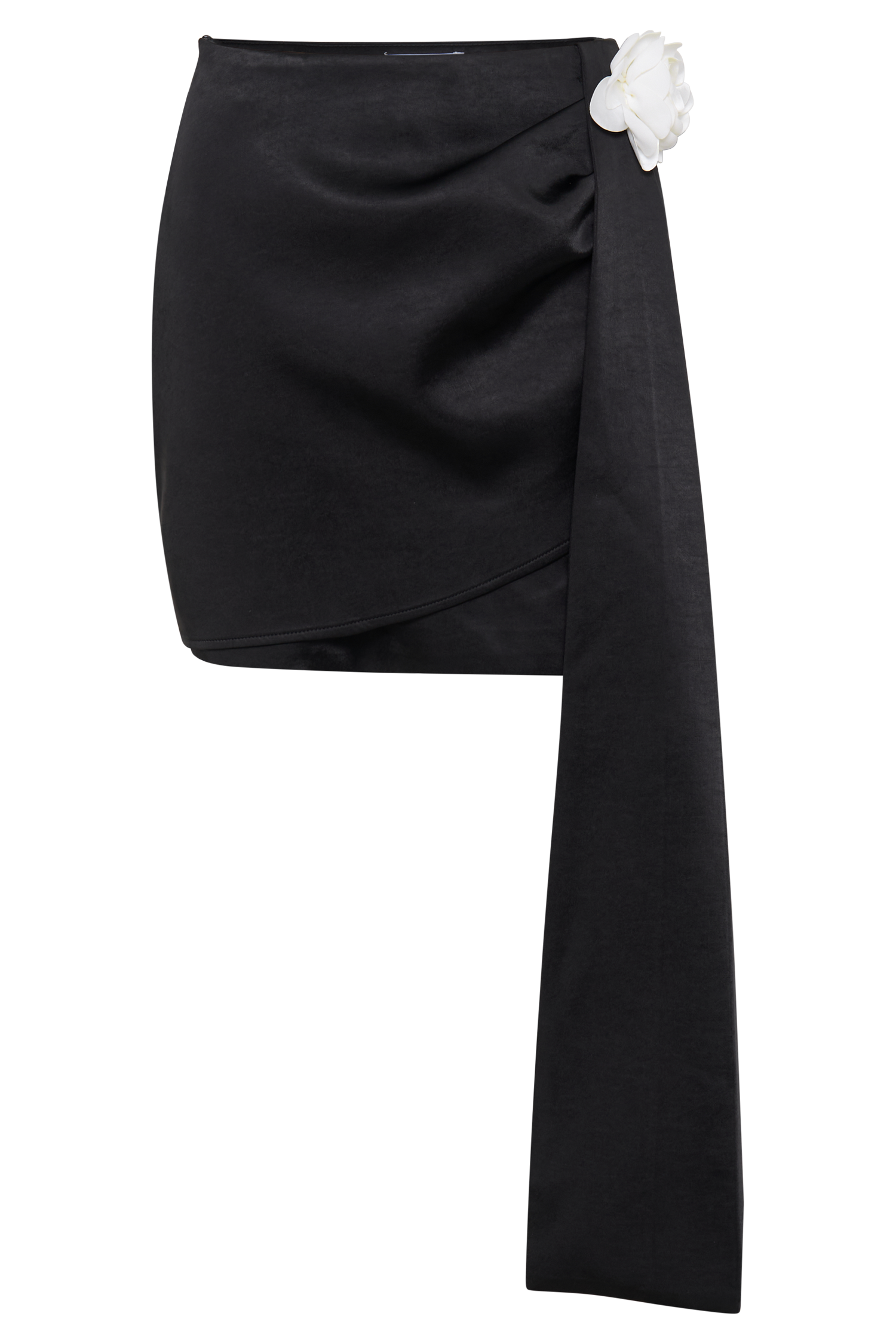 Margot Rose Mini Skirt - Black、mySite、solidvoid