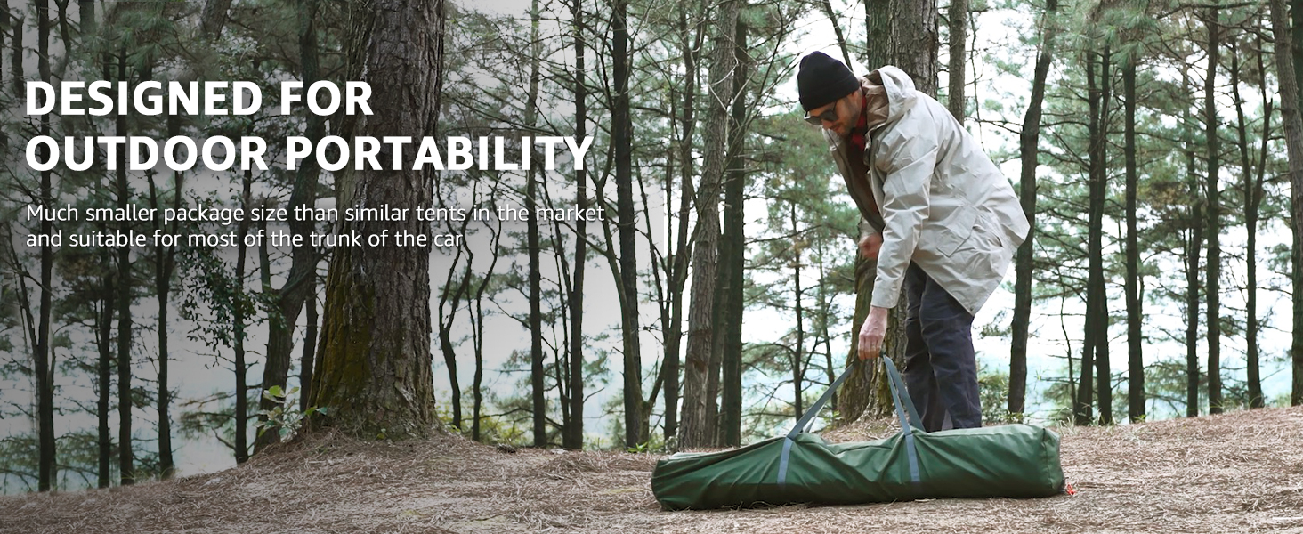 EVER ADVANCED Pop up Screen House Tent