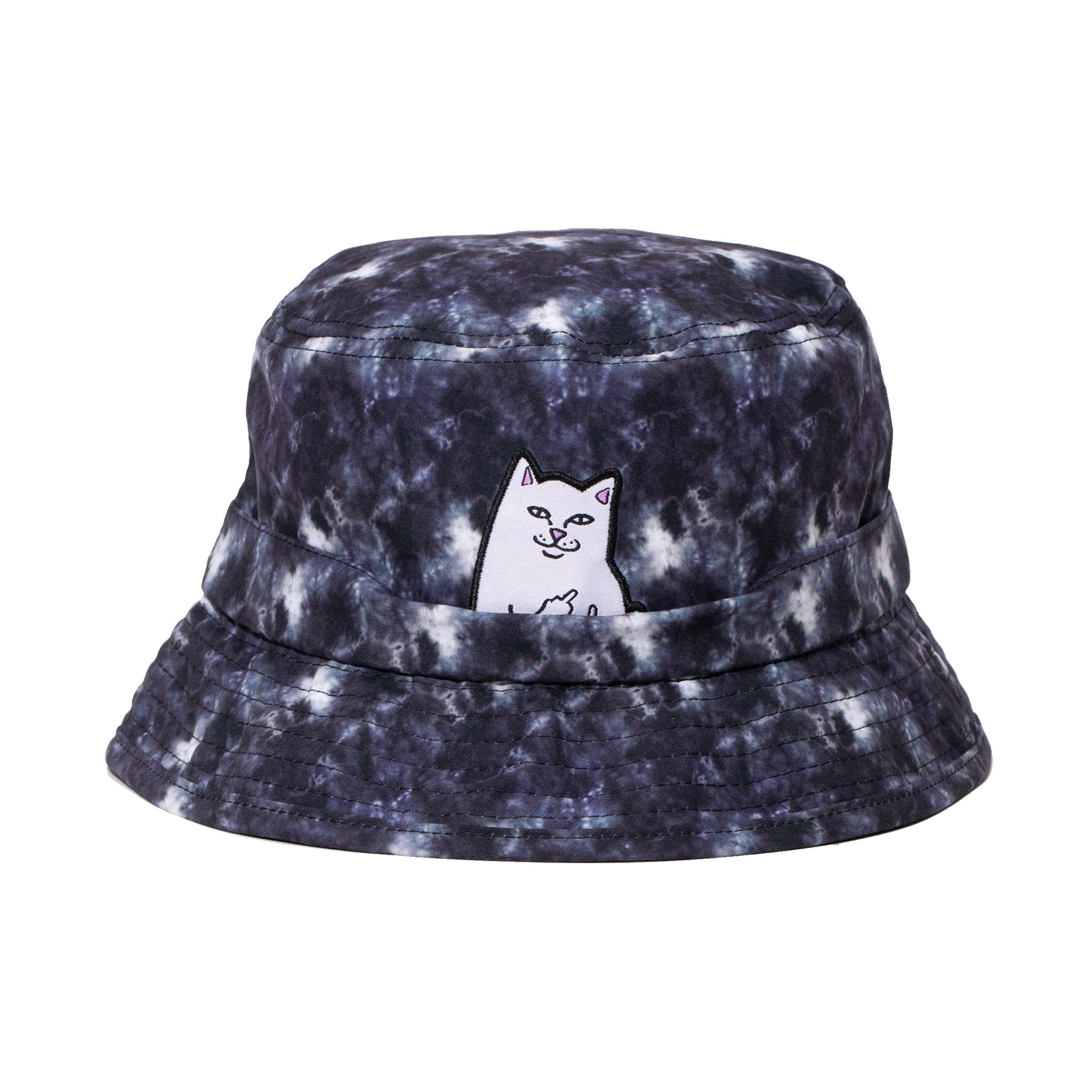 Lord Nermal Tie Dye Bucket Hat (Black Lightning Wash)、mySite、merchandisen