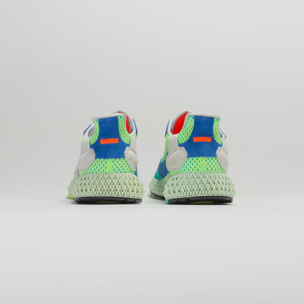 ZX 4000 4D Mens Running Shoe - Green/Blue、mySite、dreamappss