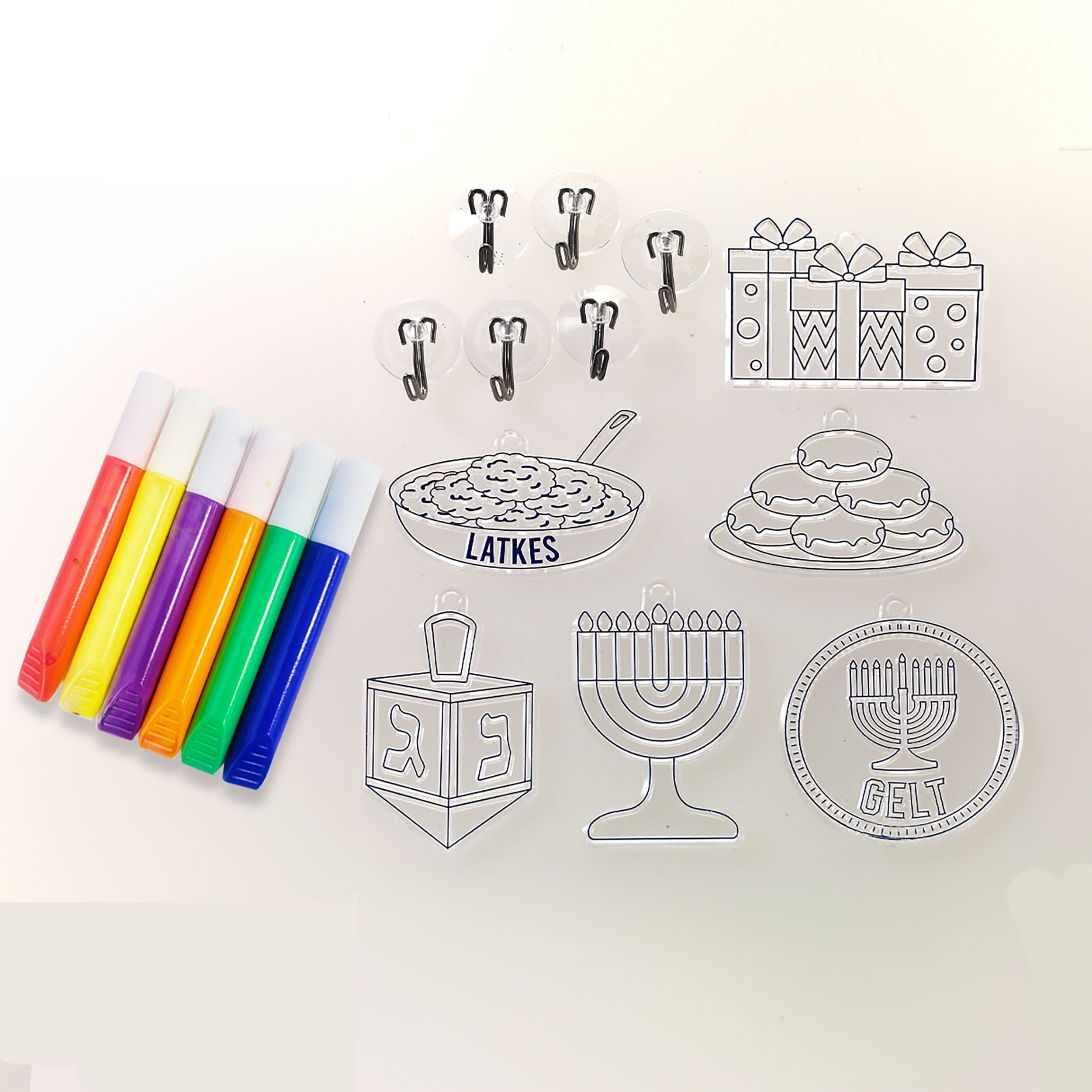 DIY Hanukkah Window Art Decorations、mySite、topwebapps