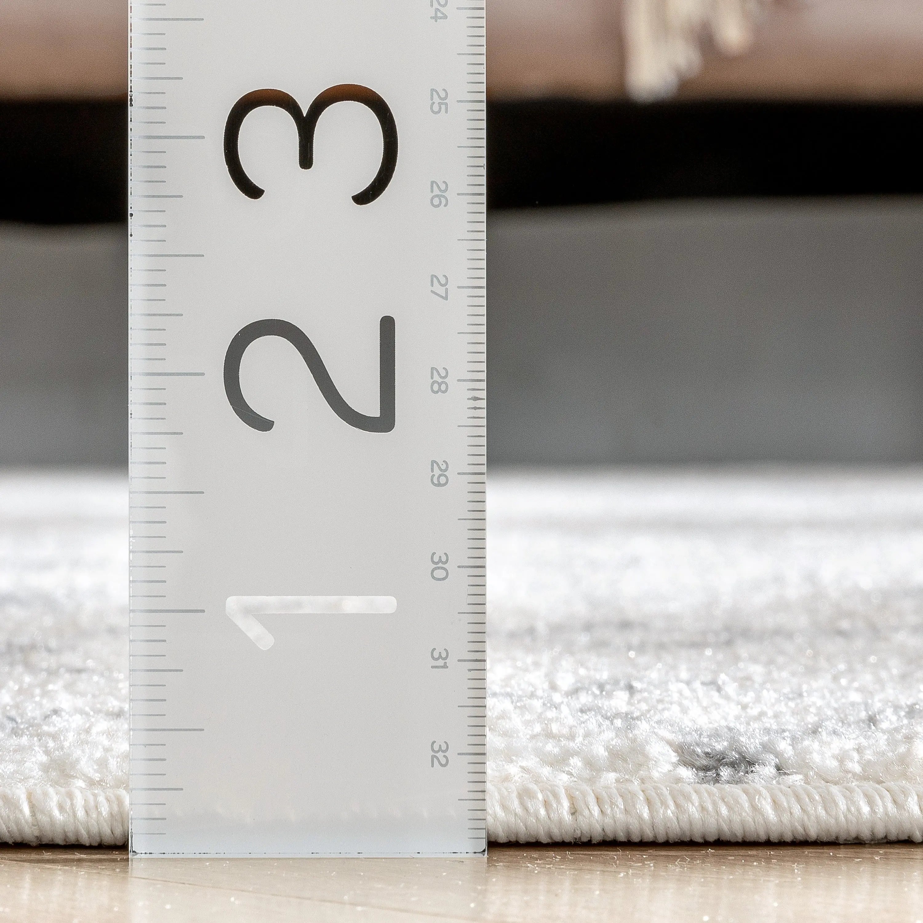 Transistora Nordic Tribal Trellis Pattern Ivory Grey Rug、mySite、gigharbornorthrealestate