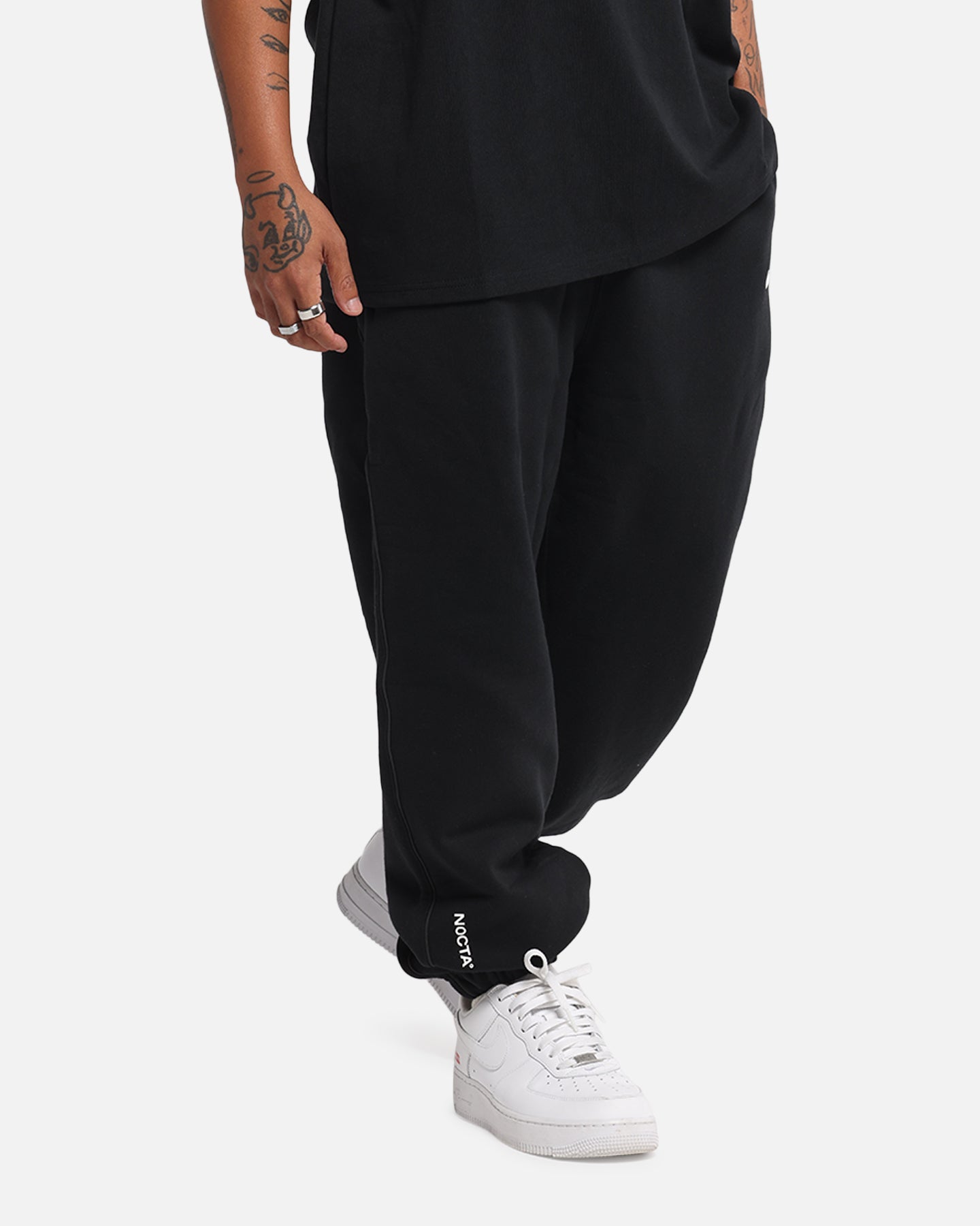 Nike Nocta Fleece CS Sweat Pants Black/White、mySite、zt4zffjzw