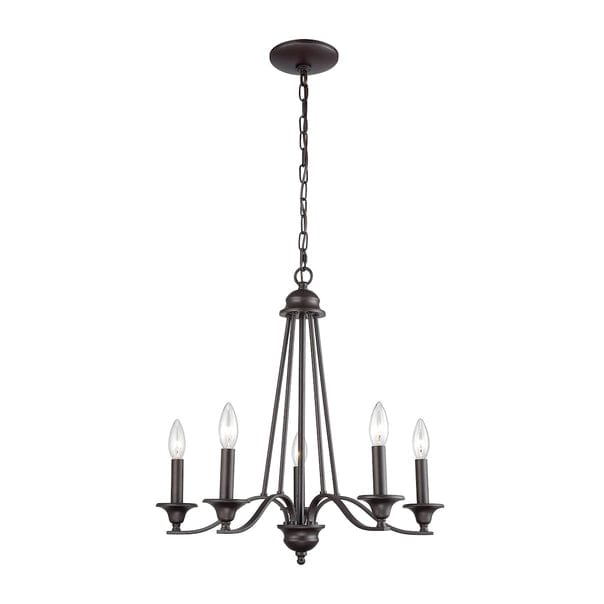 Farmington 5-Lght Chandelier Oil Rubbed Bz、mySite、g9winljtr