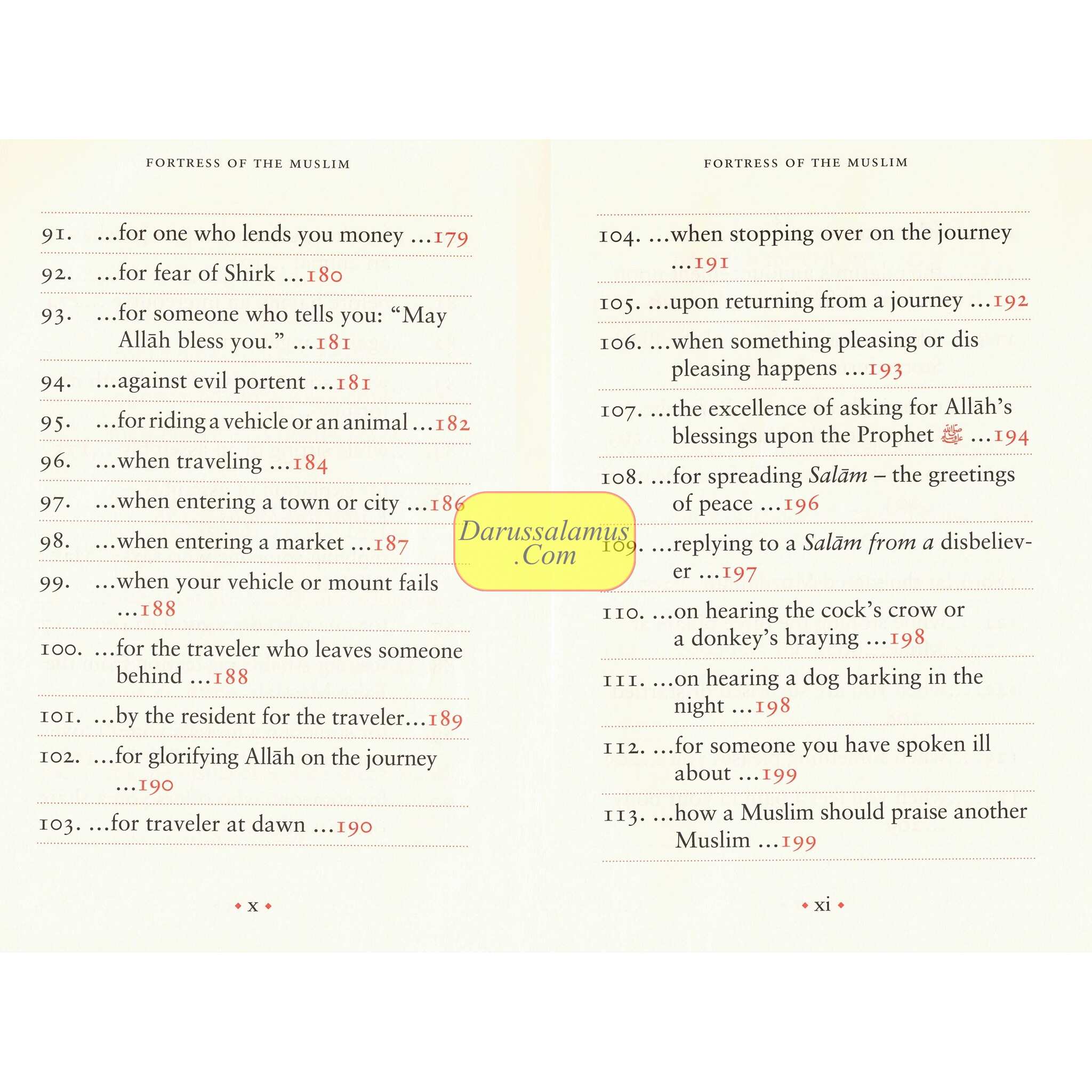 Fortress of The Muslim Du'a from the Qur'an & Sunnah By Sa'id Bin Ali Bin wahaf Al-Qahtani、mySite、topwebapps