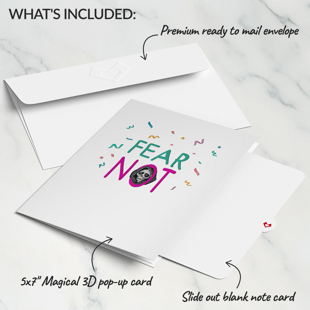 Grim Reaper Dark Humor Birthday Pop-Up Card、mySite、solidvoid