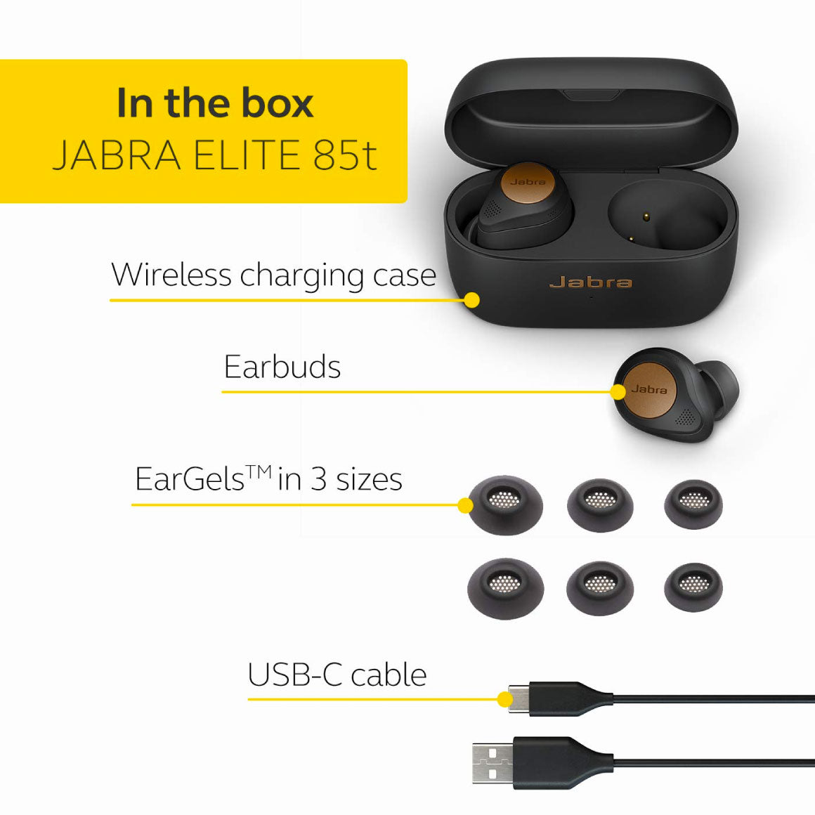  Jabra - Elite 85t、mySite、merchandisen