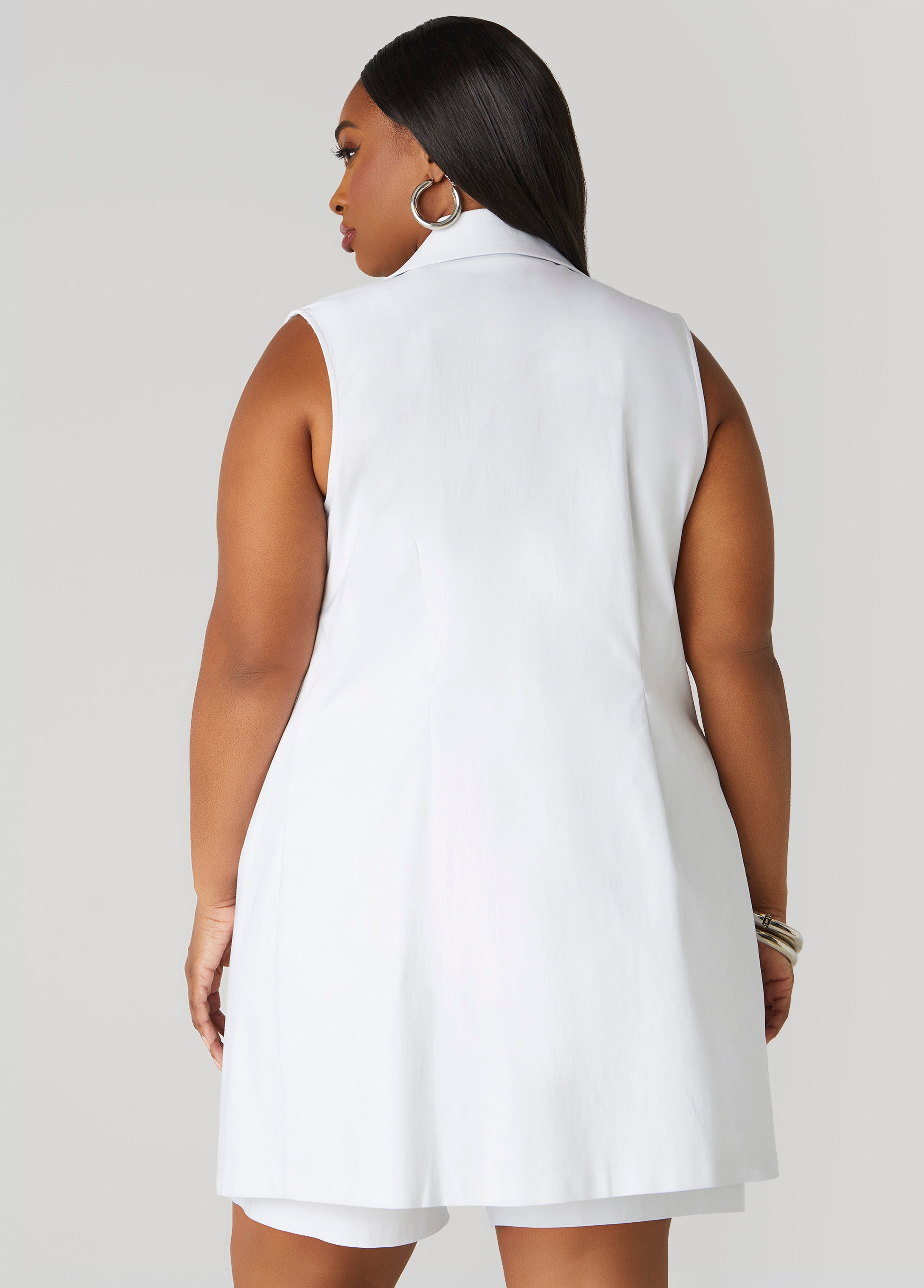 Button Embellished Vest、mySite、bengalsvssteelers