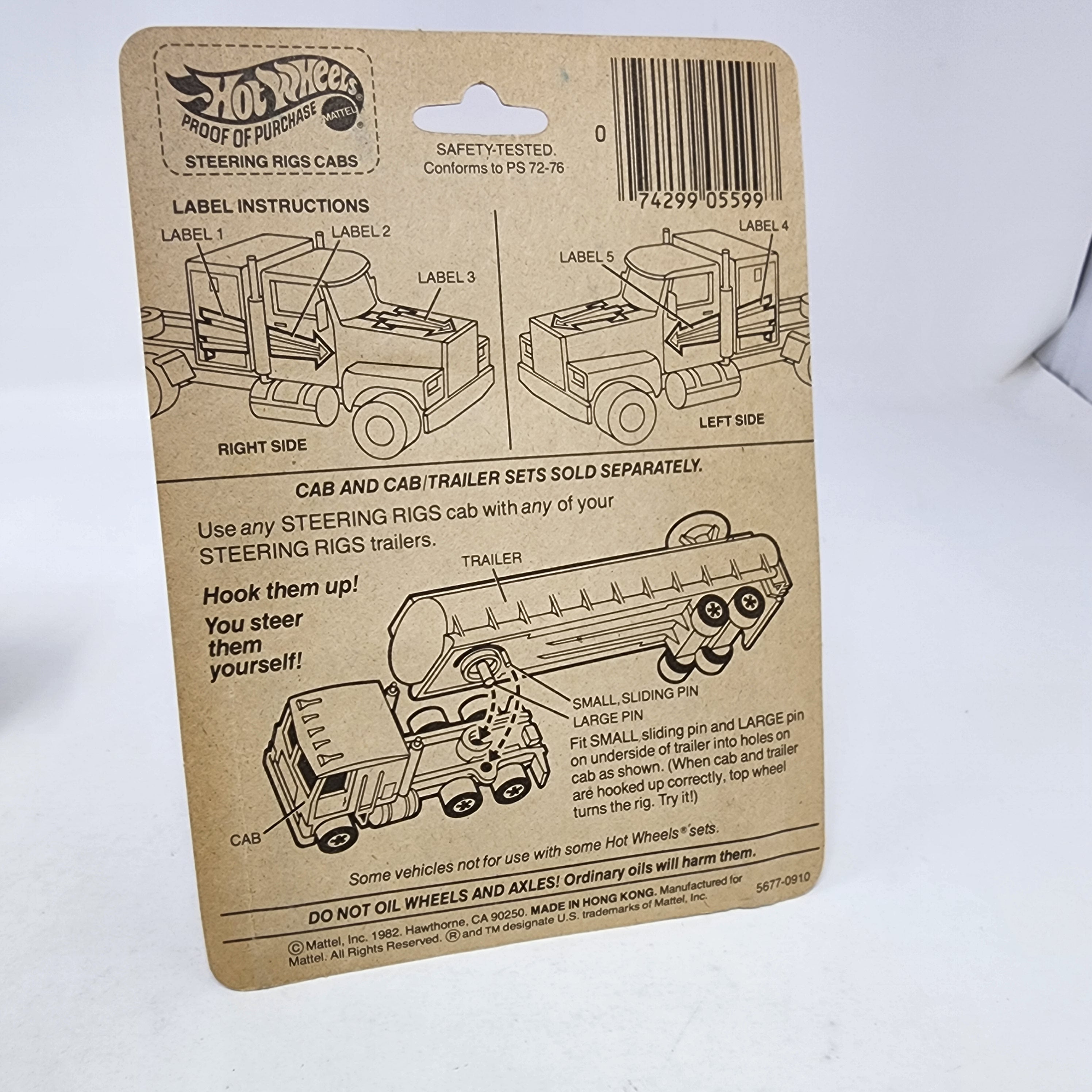 Ford No 5677 * Yellow * 1982 Hot Wheels Hong Kong Steering Rigs、mySite、hgirdovlk