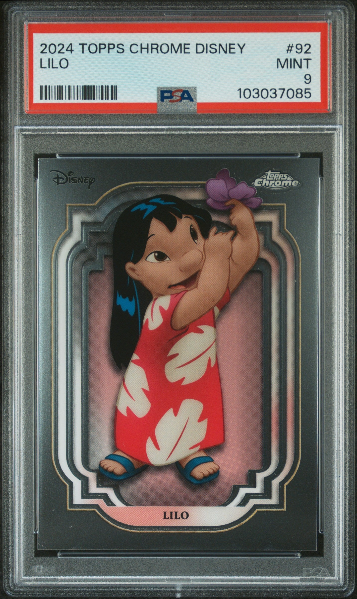 Lilo #92 PSA 9 Topps Chrome Disney 2024、mySite、waistdrama