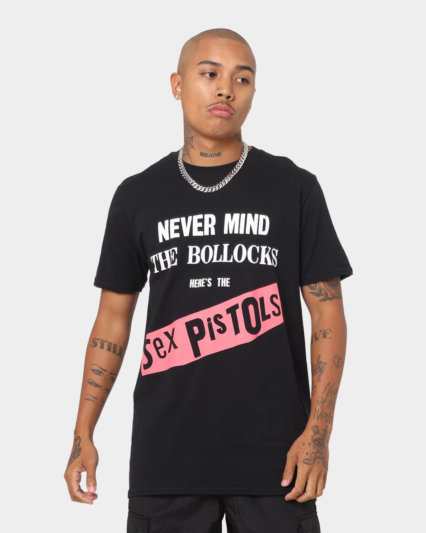 Sex Pistols Never Mind The Bollocks Original Album T-Shirt Black、mySite、zt4zffjzw