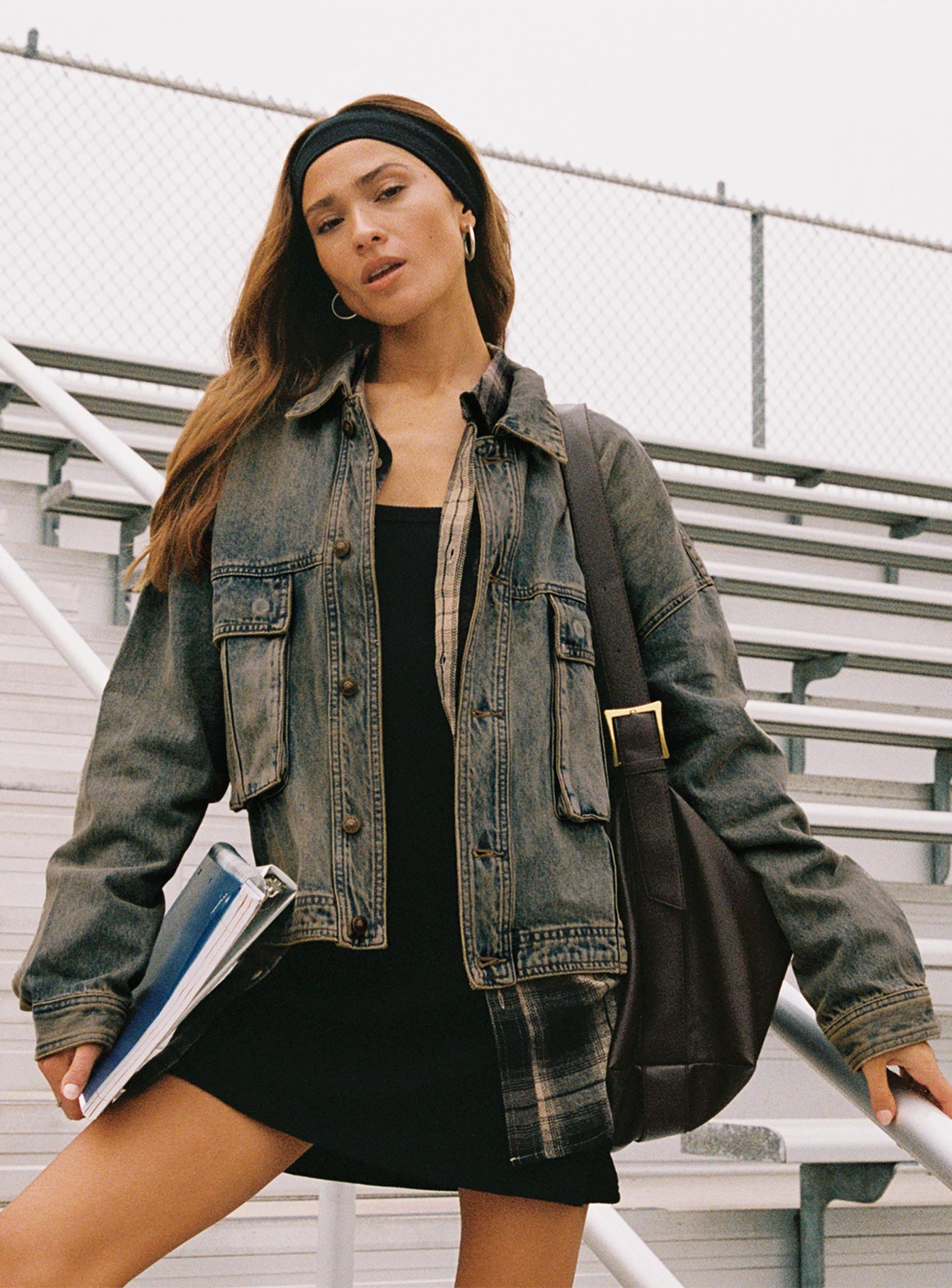 Kier Oversized Jacket Denim Antique Wash、mySite、solidvoid