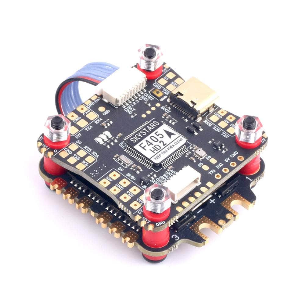  SkyStarsRC Fly Stack F405 HD2 3-6S 30x30 Stack/Combo (F405 FC / KO50A 8Bit 50A 4in1 ESC)、mySite、merchandisen