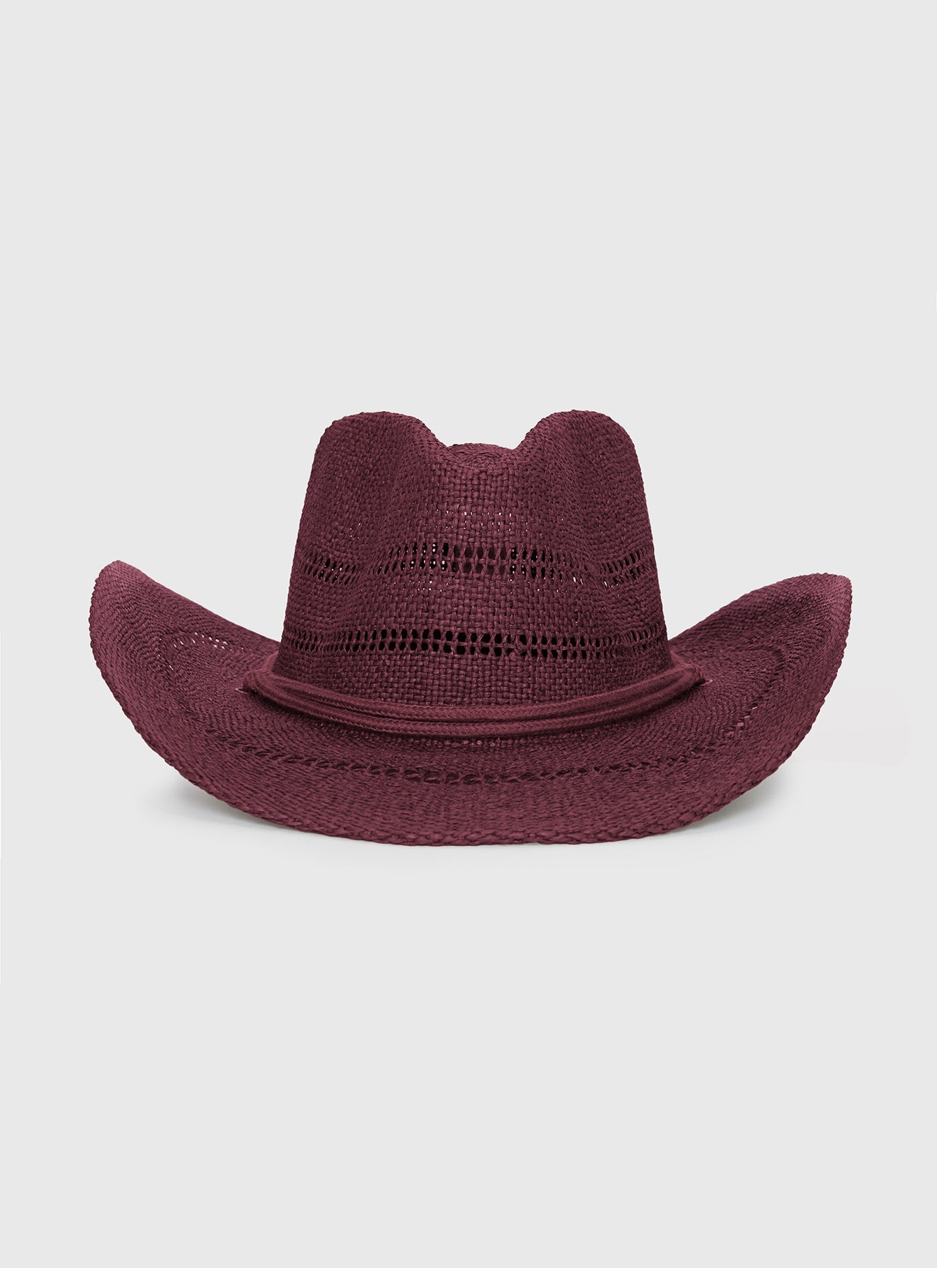 Mid Morning Cowboy Hat Burgundy、mySite、solidvoid