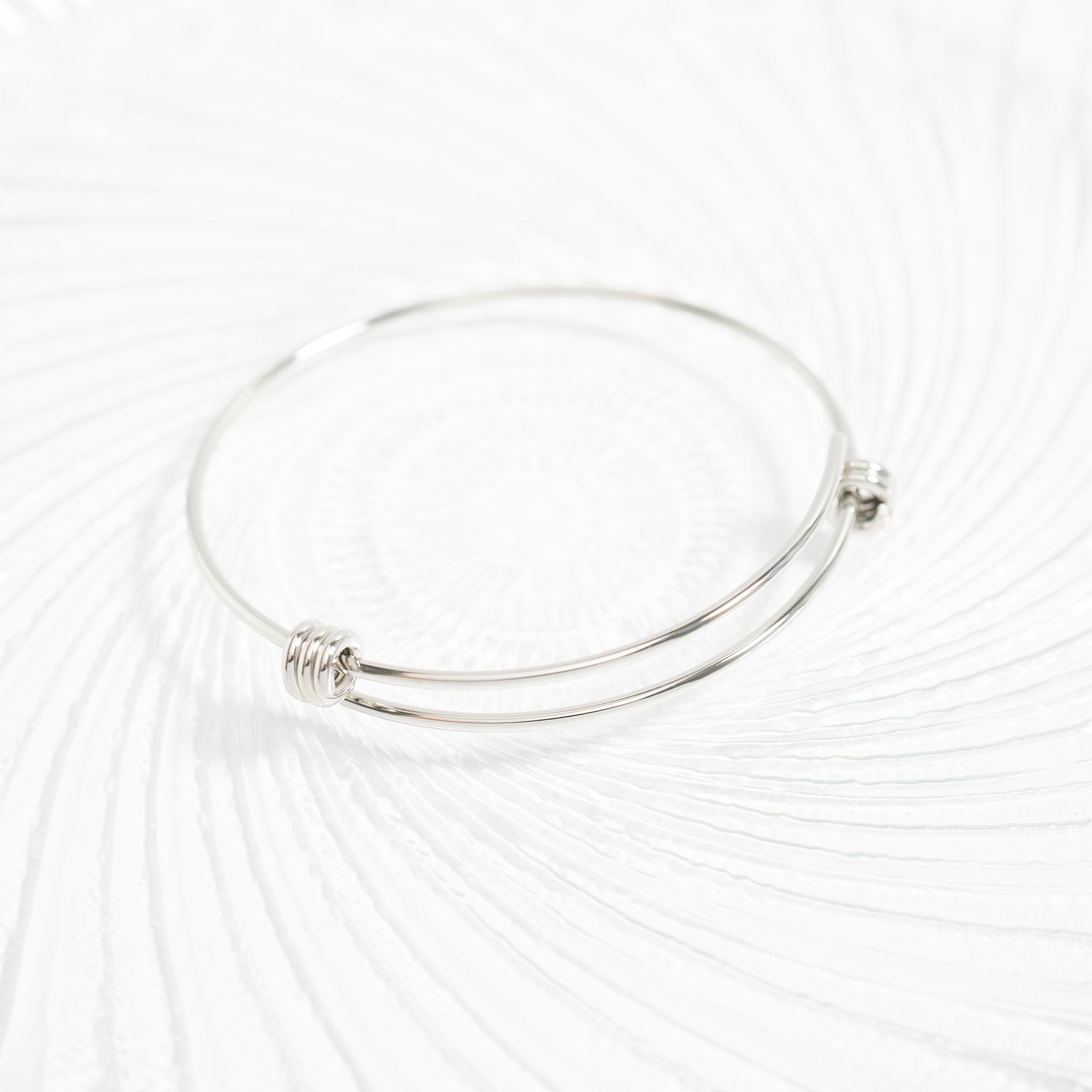 Stainless Steel Expandable Bangle Bracelet / BRJ9032、mySite、dreamappss