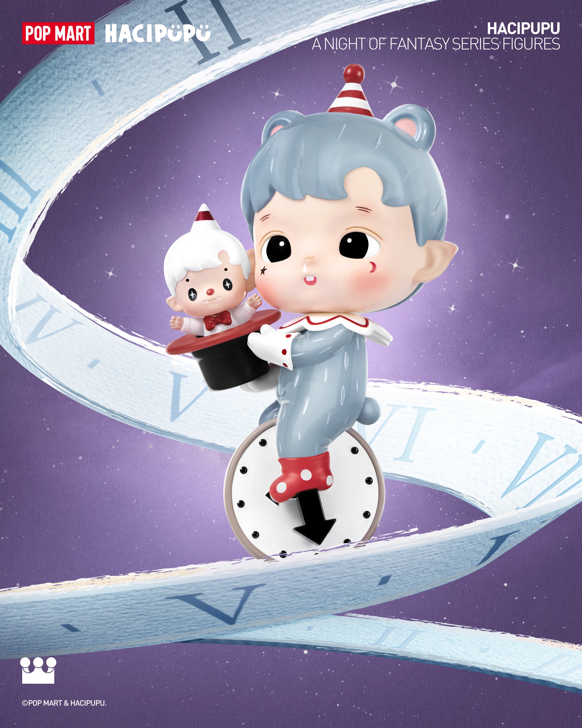  POP MART HACIPUPU A Night of Fantasy Series Figures、mySite、greenlandpopulation