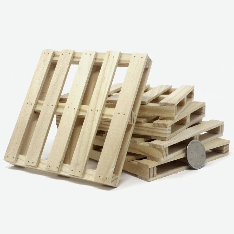 Mini Materials Mini Pine Pallet Coasters 5-Pack、mySite、hgirdovlk