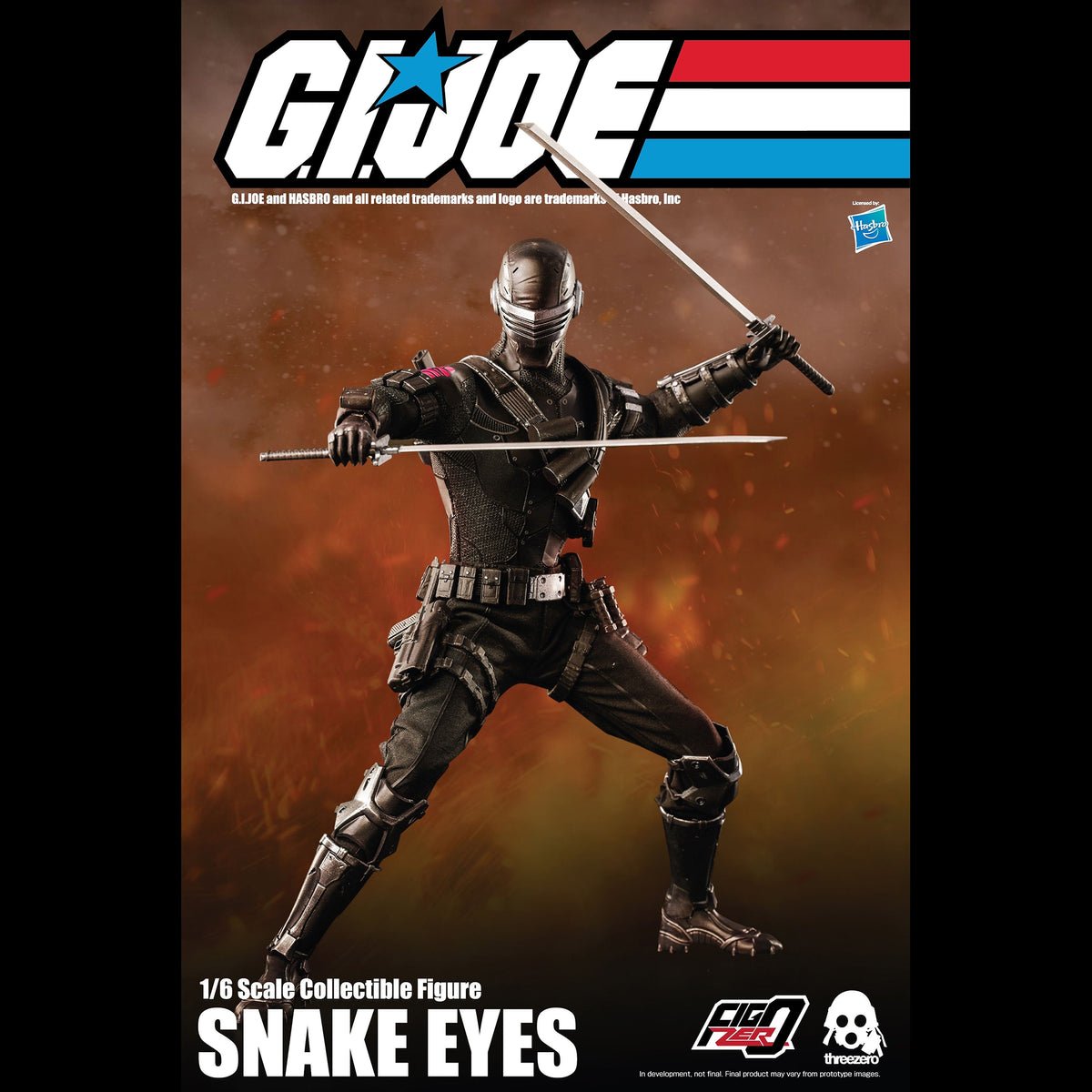 G.I. Joe FigZero Snake Eyes (1/6 Scale)、mySite、hgirdovlk