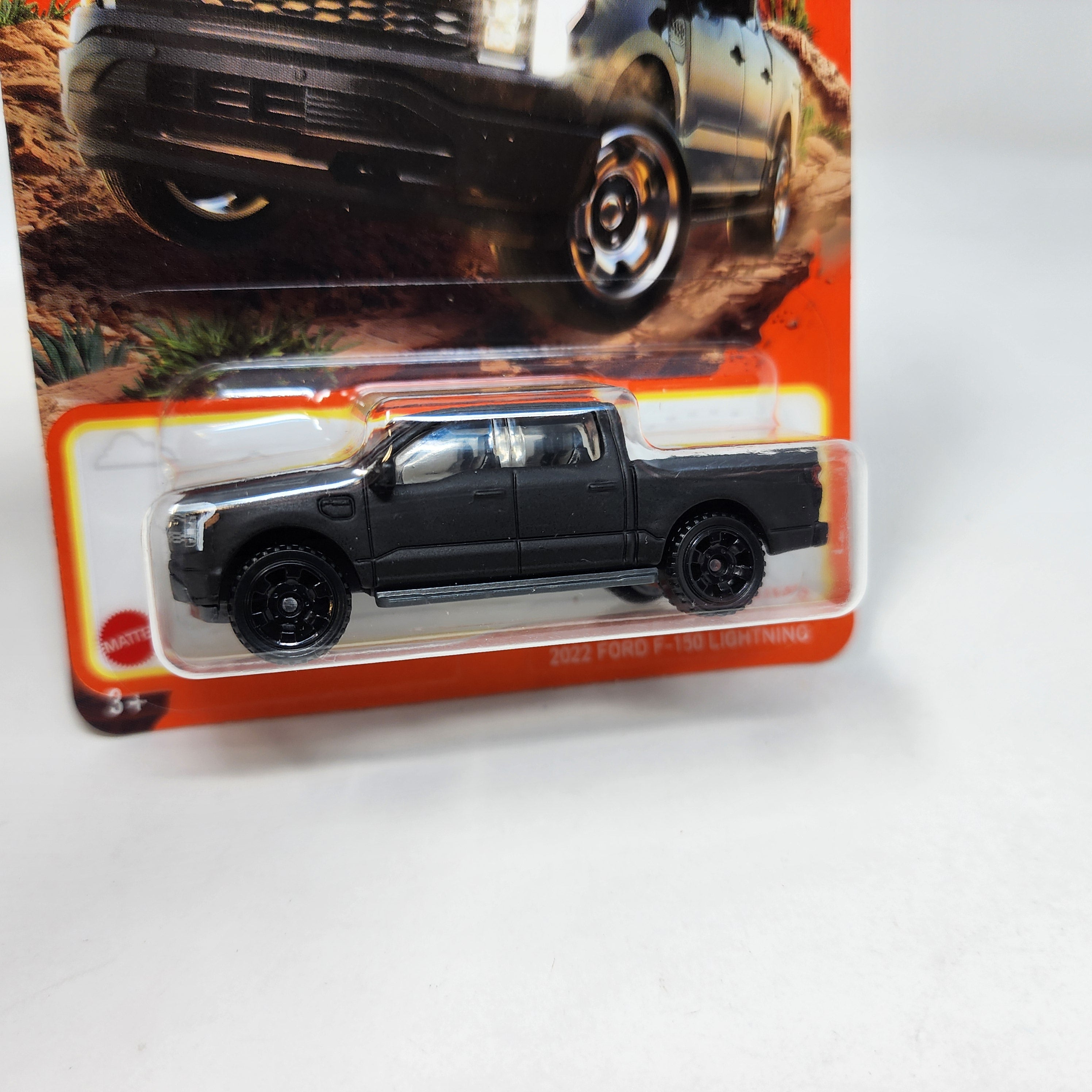 2022 Ford F-150 Lightning #28 * Black * 2024 Matchbox Basic Case M、mySite、hgirdovlk