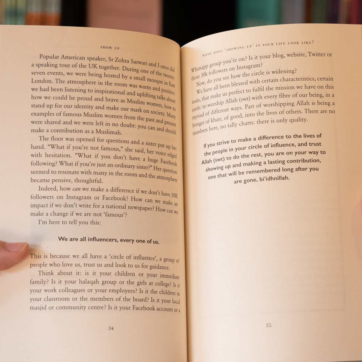 Show Up: A Motivational Message for Muslim Women、mySite、topwebapps