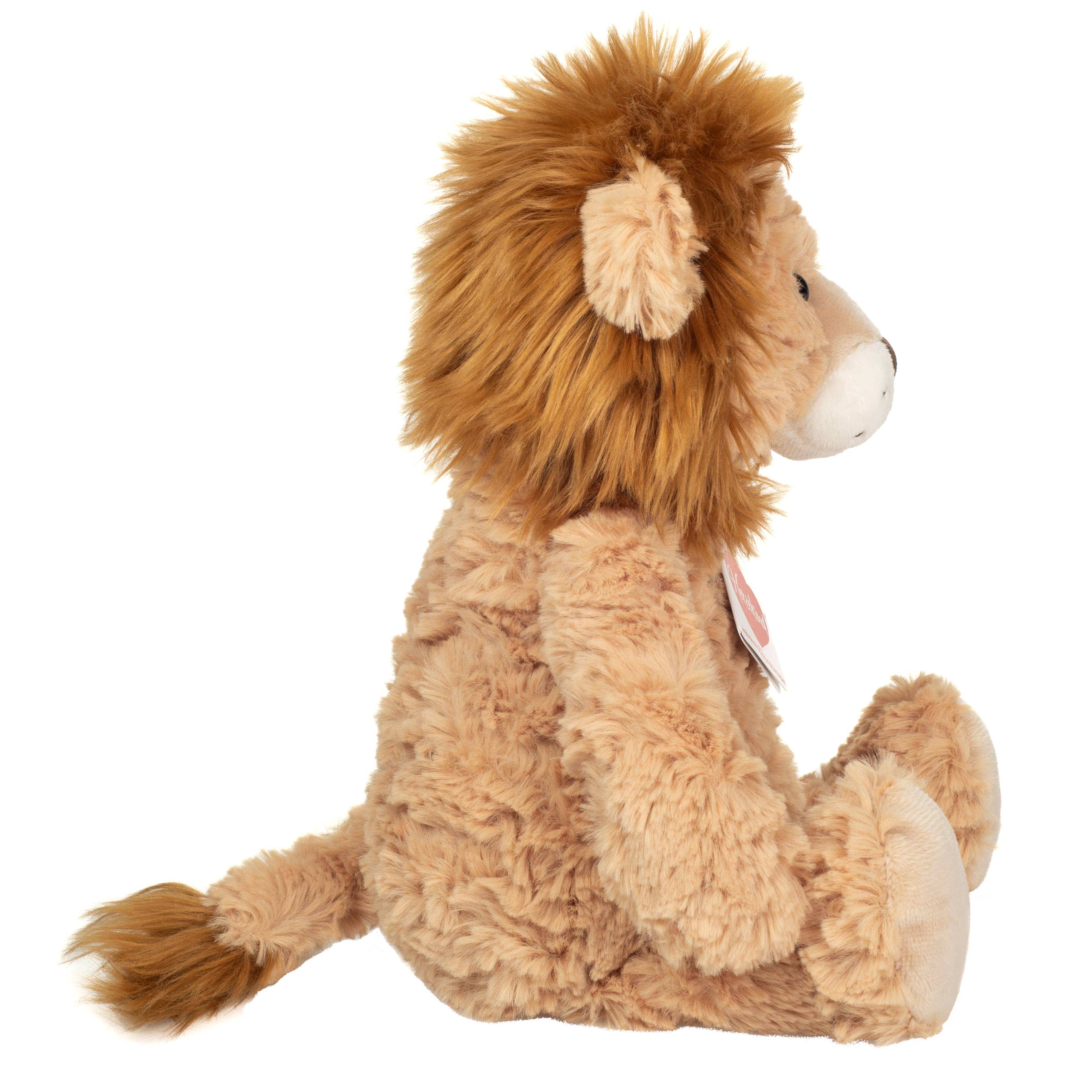 Liam the Lion Scruffy Floppy Plush Lion 32 cm by Teddy Hermann Eco Friendly、mySite、g9winljtr