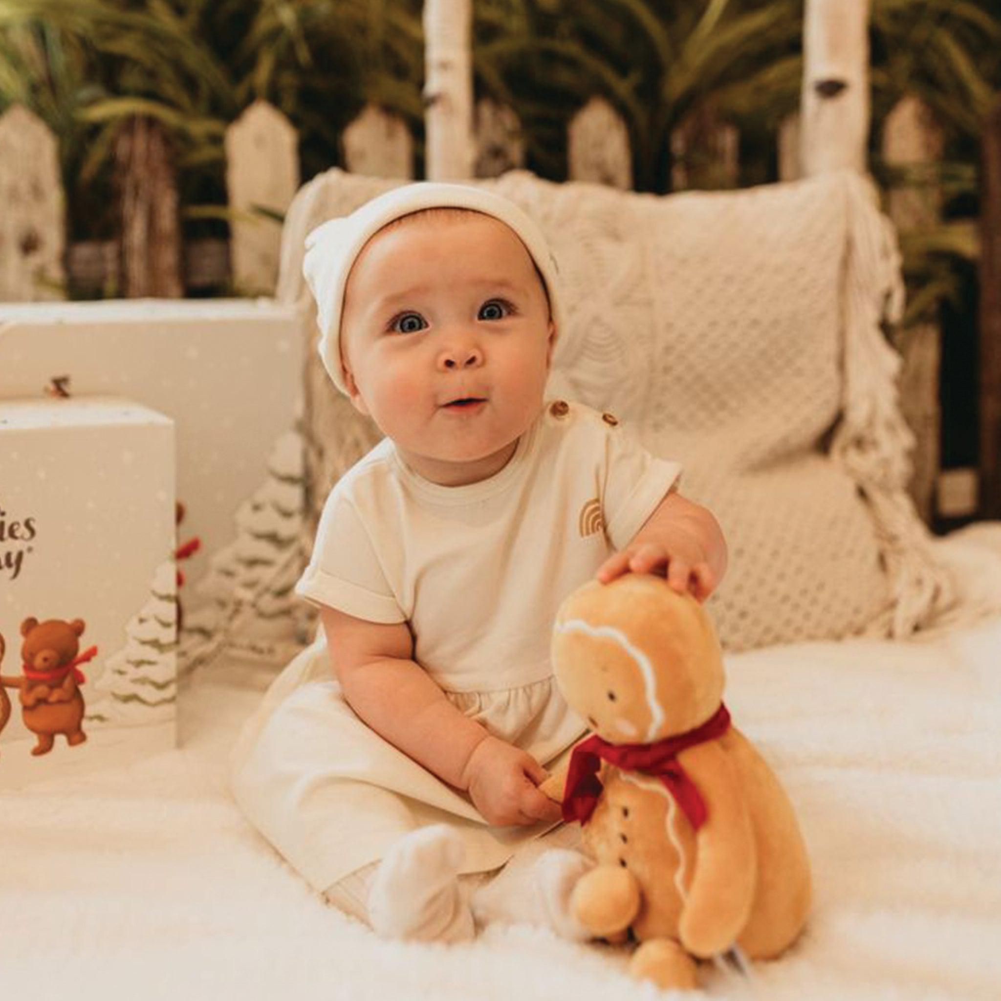 RETIRED - Organic Bunny Ears Cap - Sugar Cookie、mySite、g9winljtr