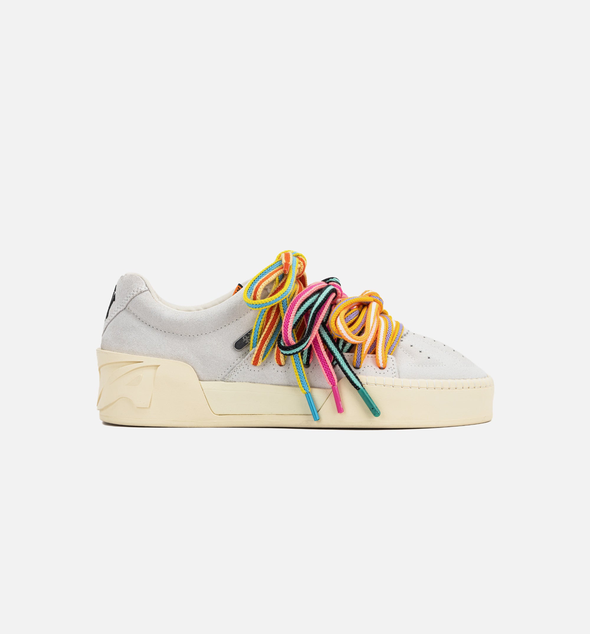 Kai Hela Roots Tribe Mens Lifestyle Shoe - Ivory/White/Multicolor、mySite、dreamappss
