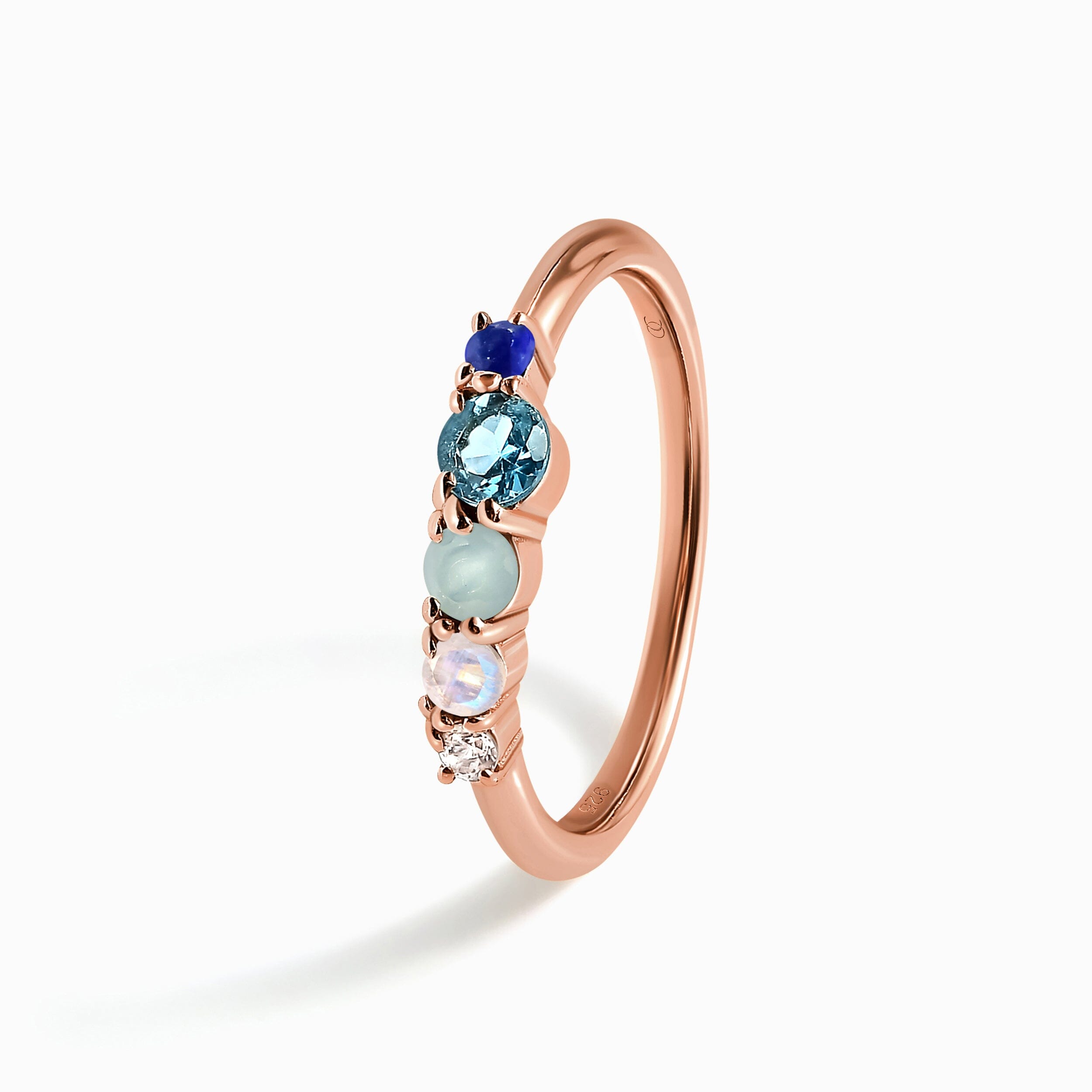 Aquamarine Moonstone Ring - Rain、mySite、hinf8tx79