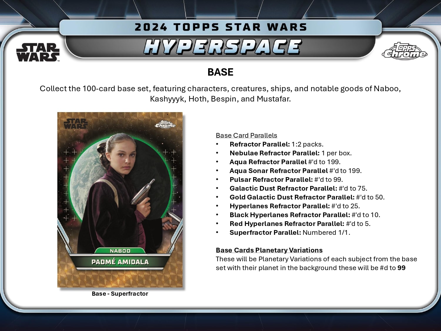 Topps Star Wars Hyperspace 2024 - Hobby Box、mySite、waistdrama