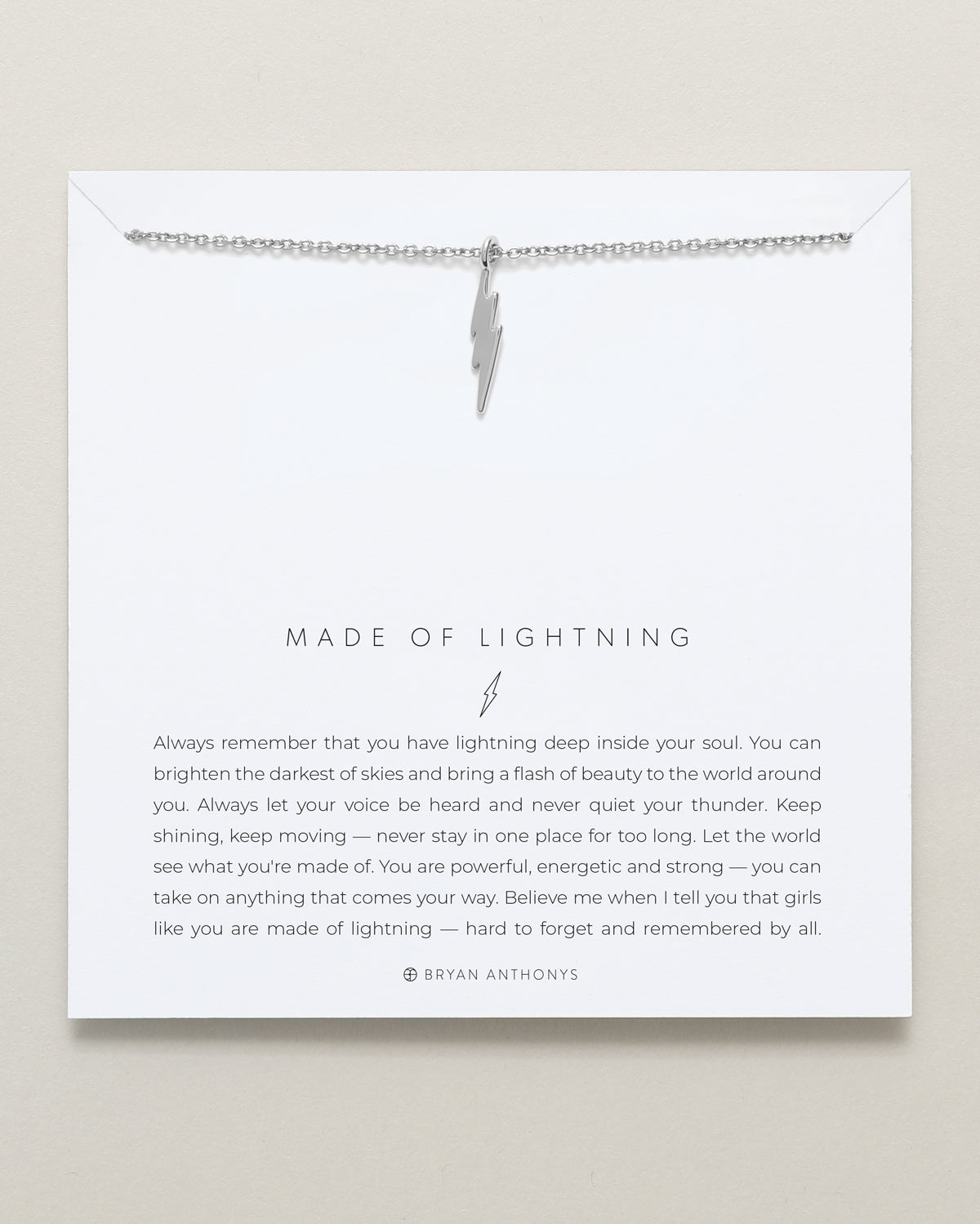 Made of Lightning Necklace、mySite、hinf8tx79