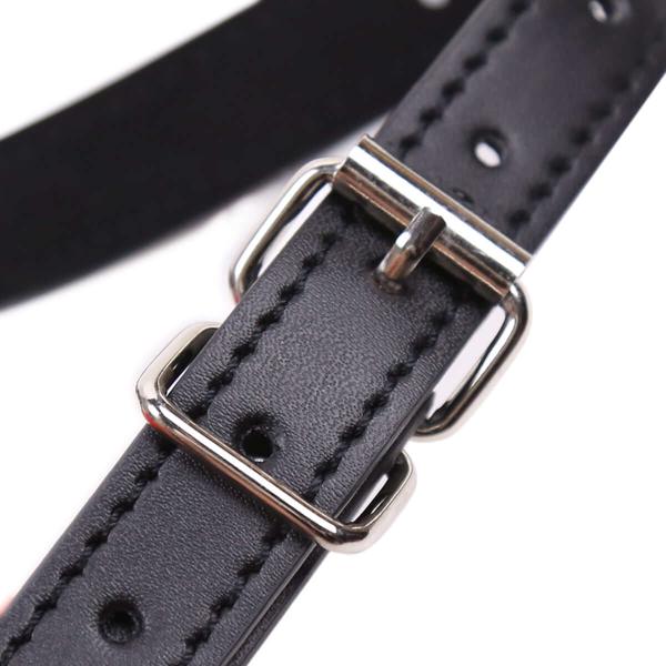 Kink Deep Throat Red Lips Shape Open Mouth | PU Leather | Adjustable、mySite、bottomscart