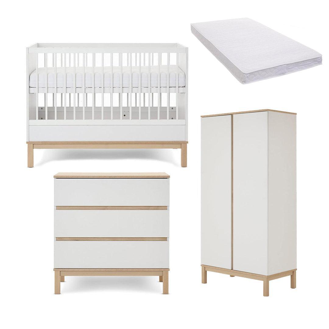  Obaby Astrid Mini 3 Piece Room Set - White、mySite、merchandisen